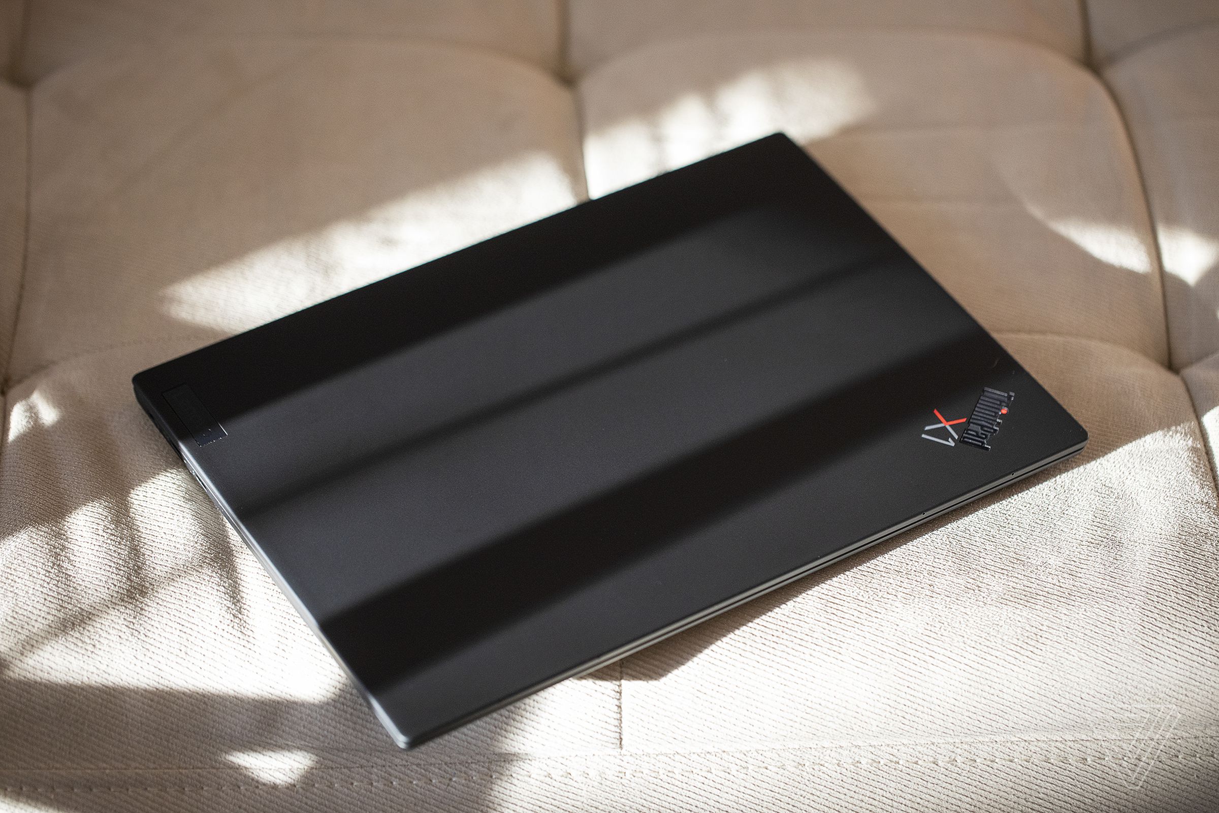 The ThinkPad X1 Nano closed, seen from above.