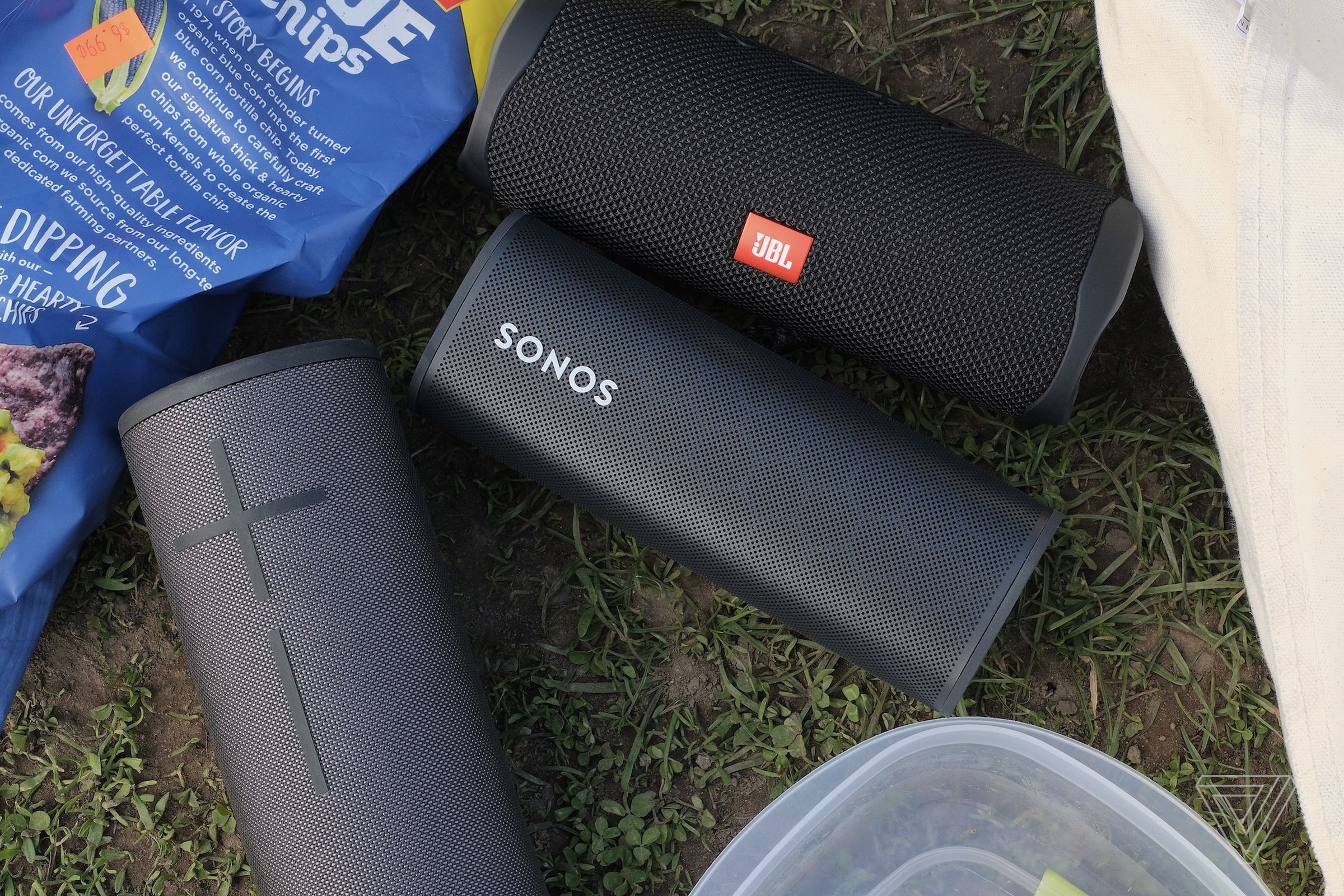 The Roam doesn’t share the same cylindrical shape as those speakers.