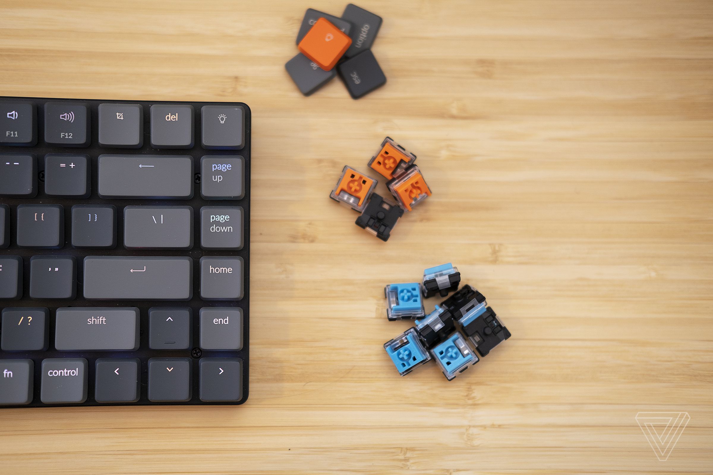 The compact layout finds room for the most commonly used keys.