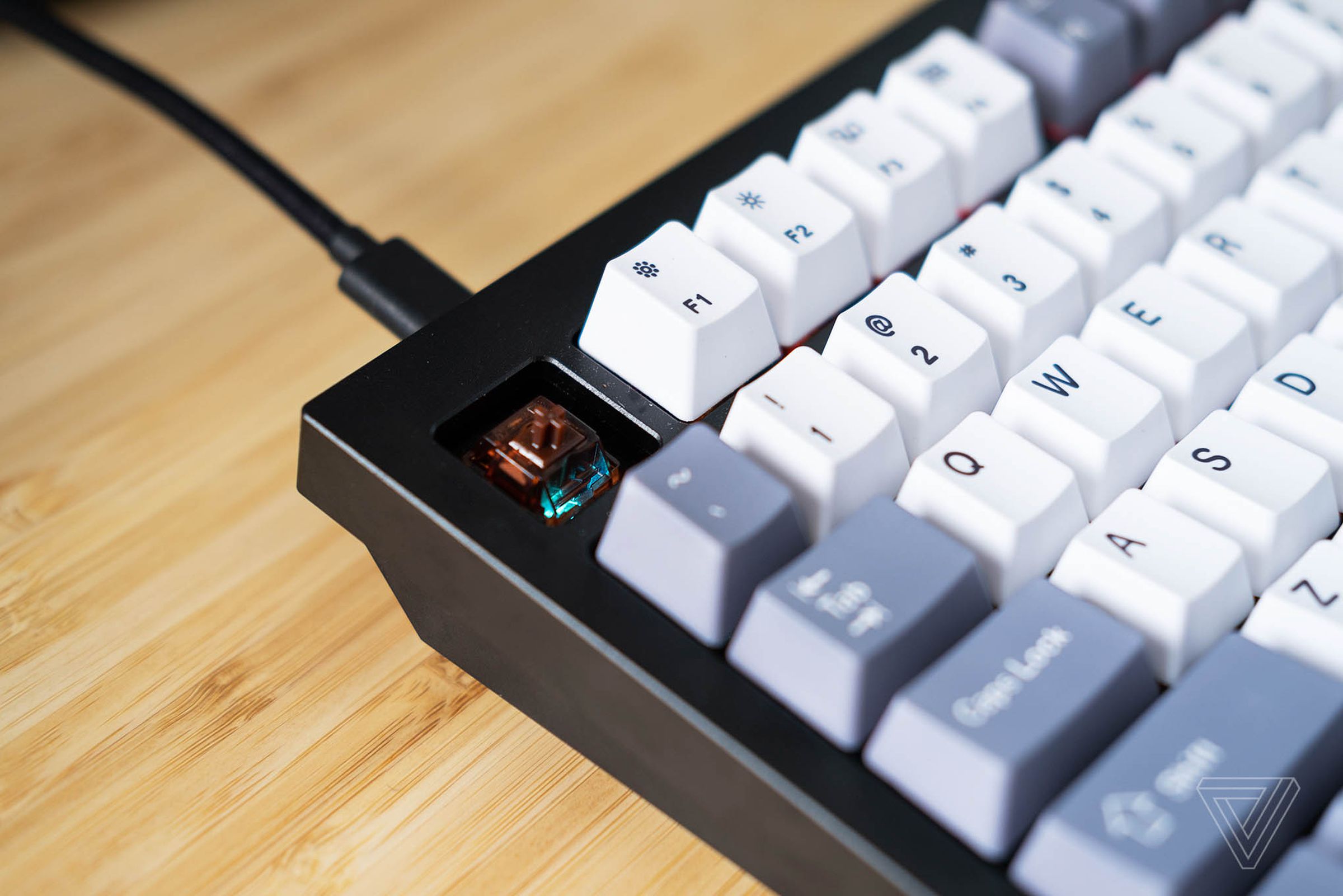 The keyboard technically comes with RGB switches...