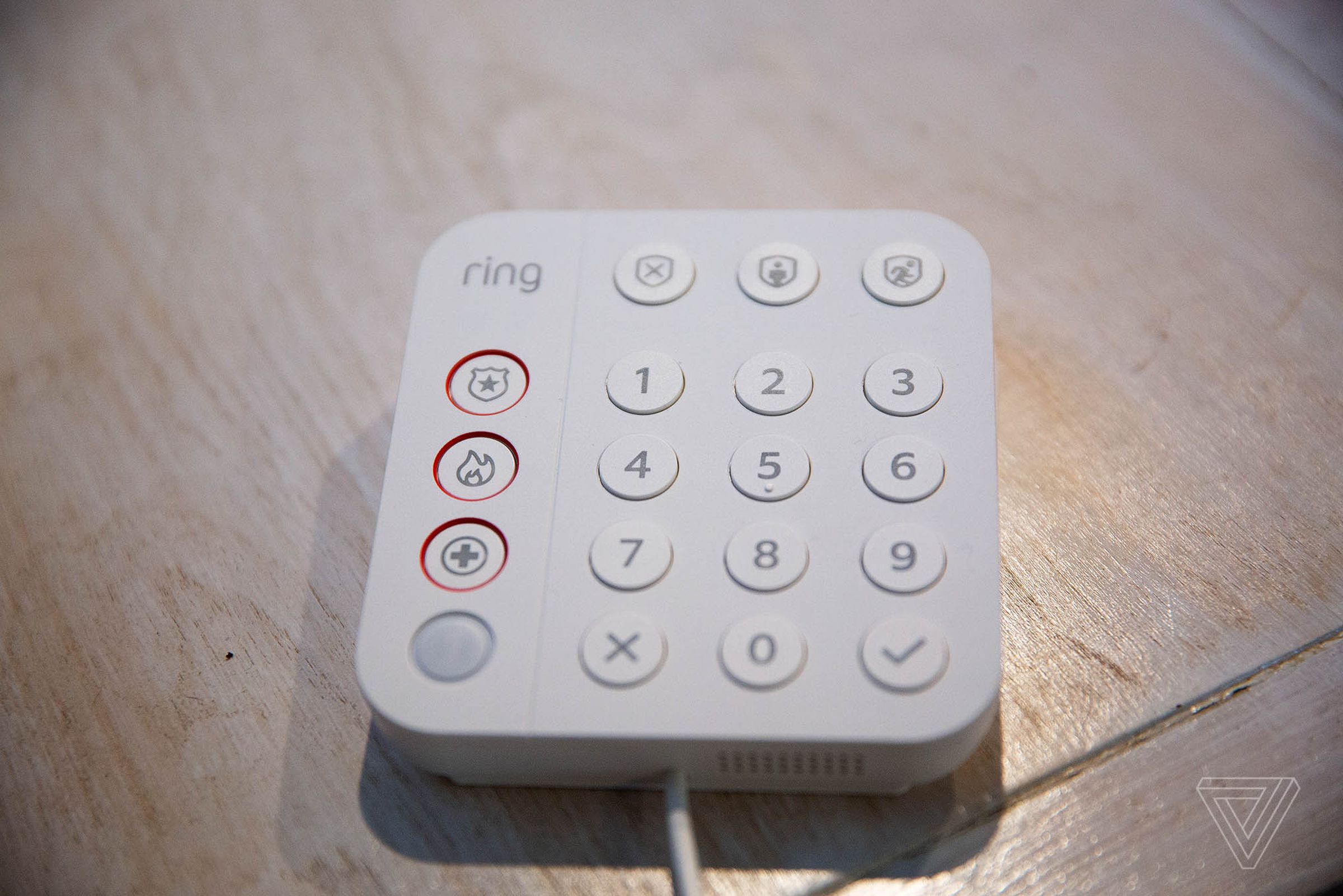 The keypad lets you arm and disarm without the app, you can add multiple keypads to the system.