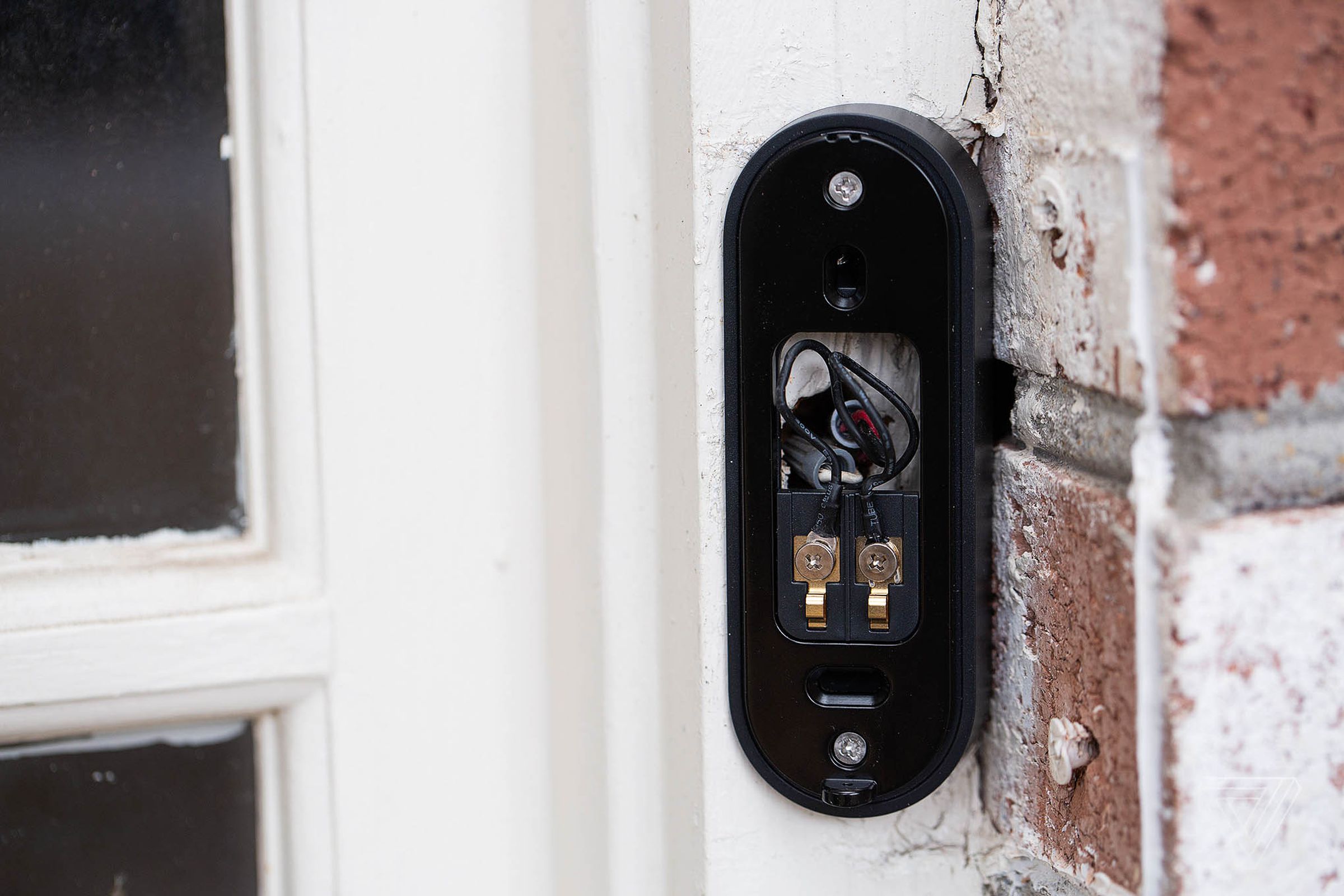 The Wemo’s mount wires to your doorbell wiring.