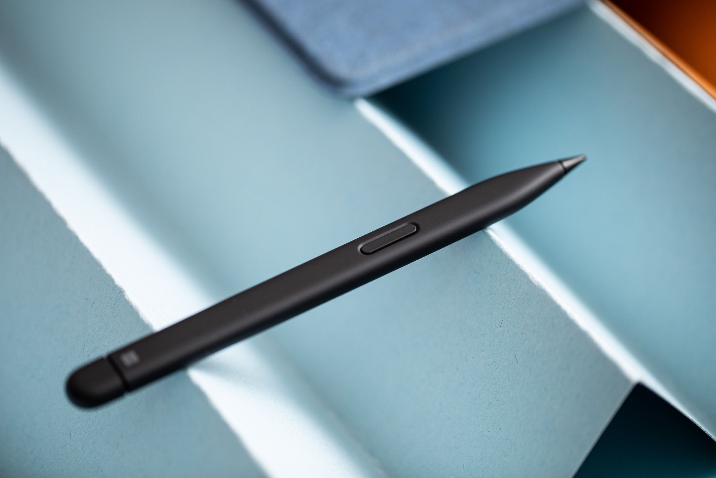 The Surface Pen seen from above.