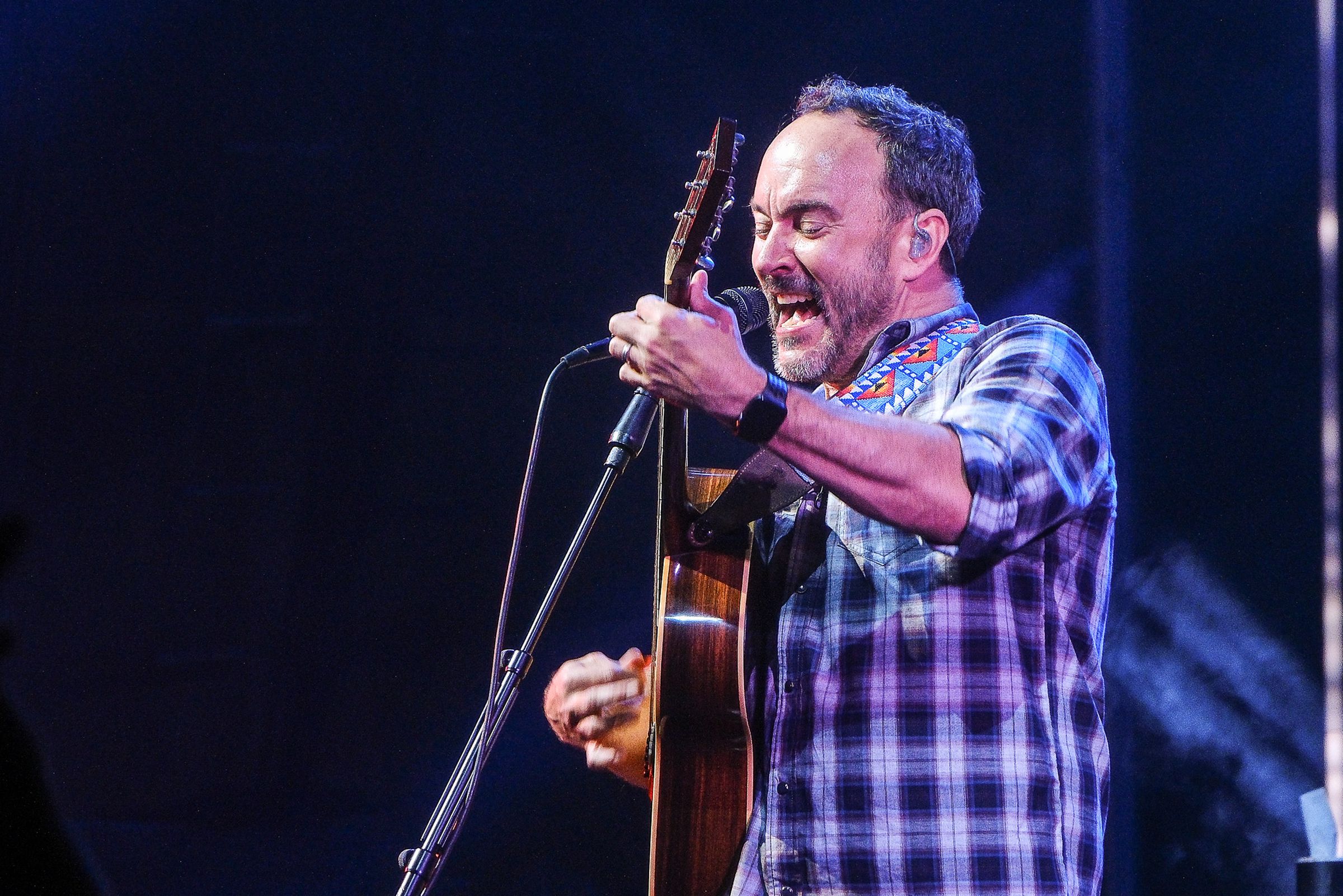 A photo of Dave Matthews Band performing at Forest Hills Stadium.