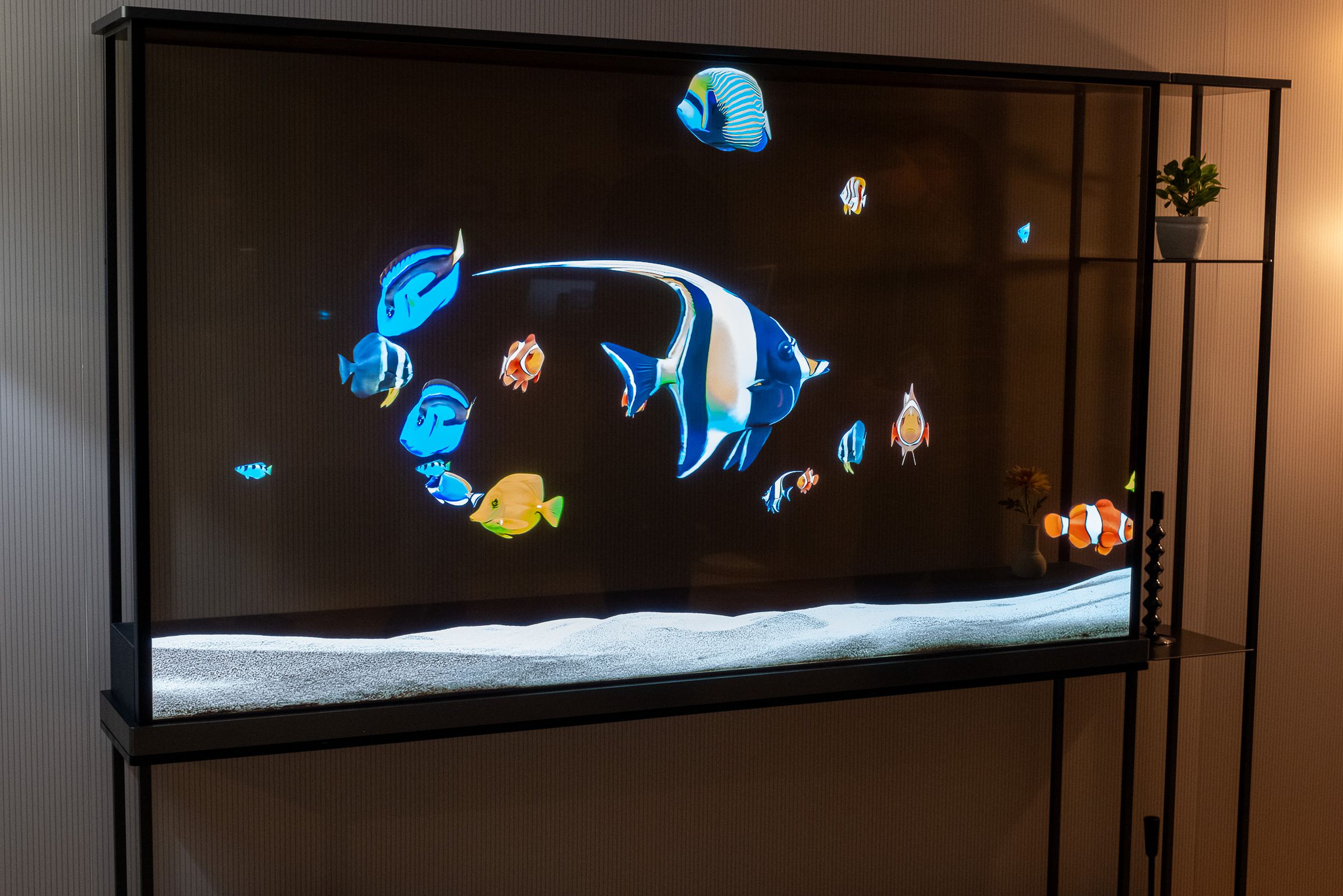 But can your TV morph into a fish tank? Decisions, decisions.
