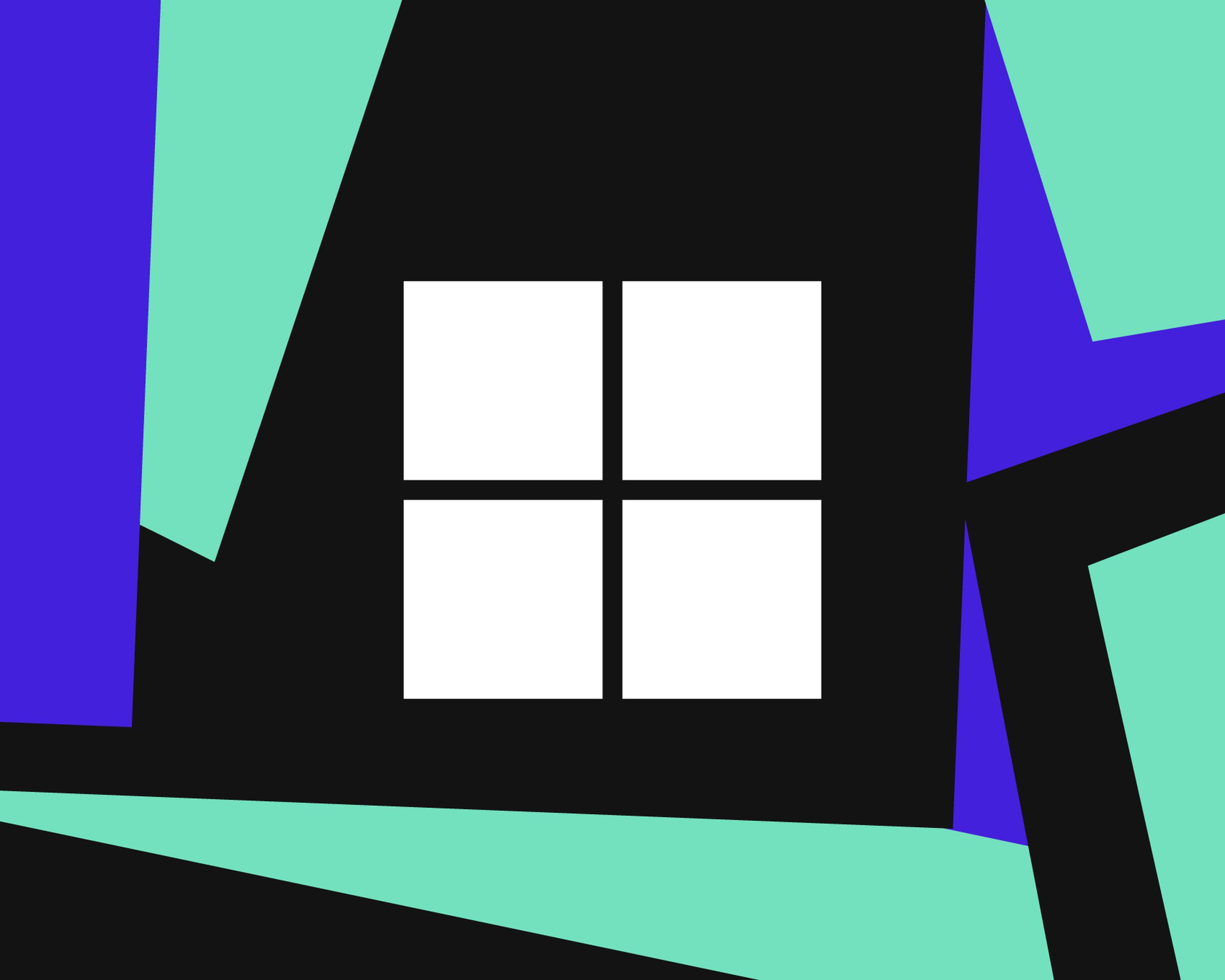 Illustration of Microsoft’s Windows logo