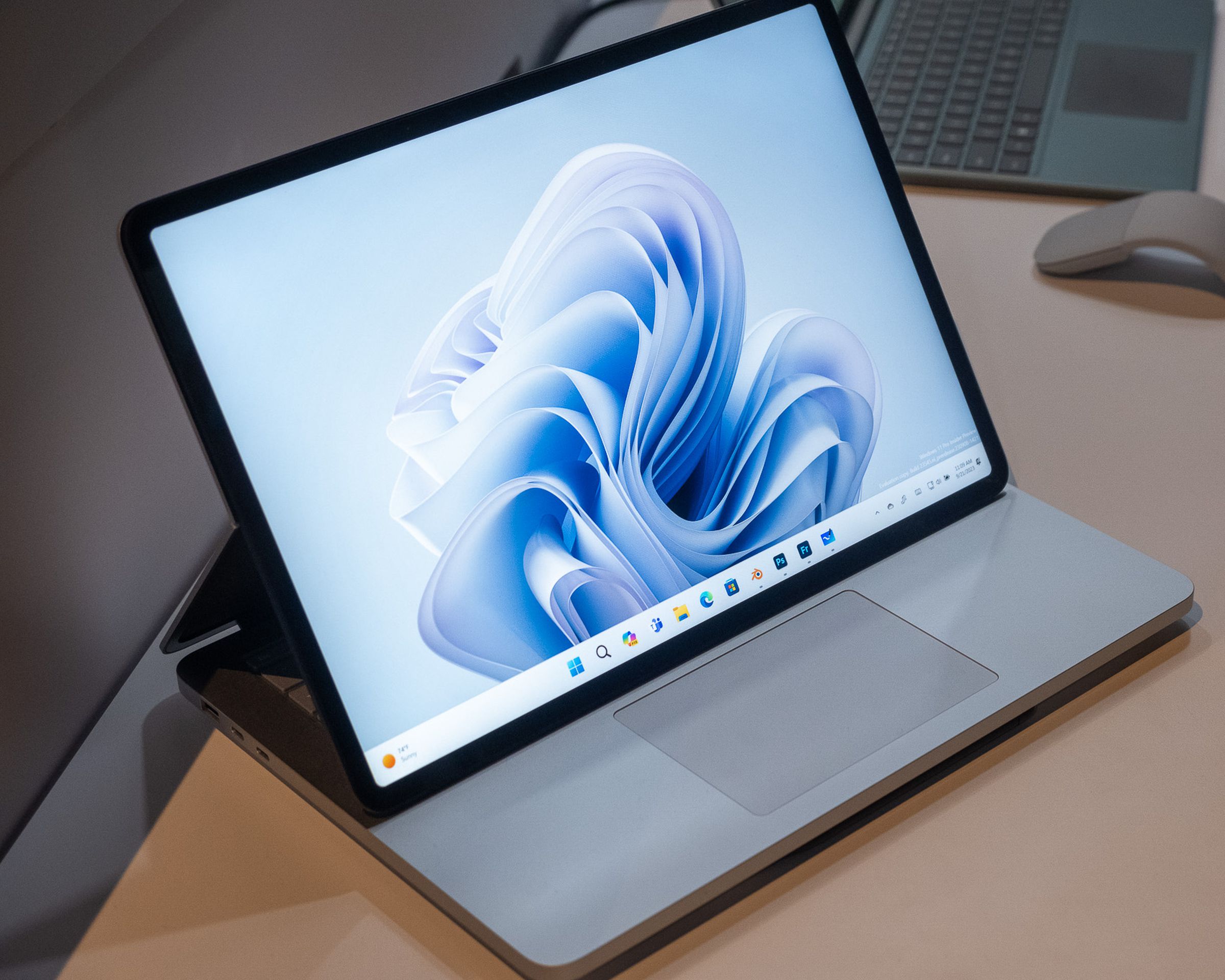 A photo of Microsoft’s Surface Laptop Studio 2.