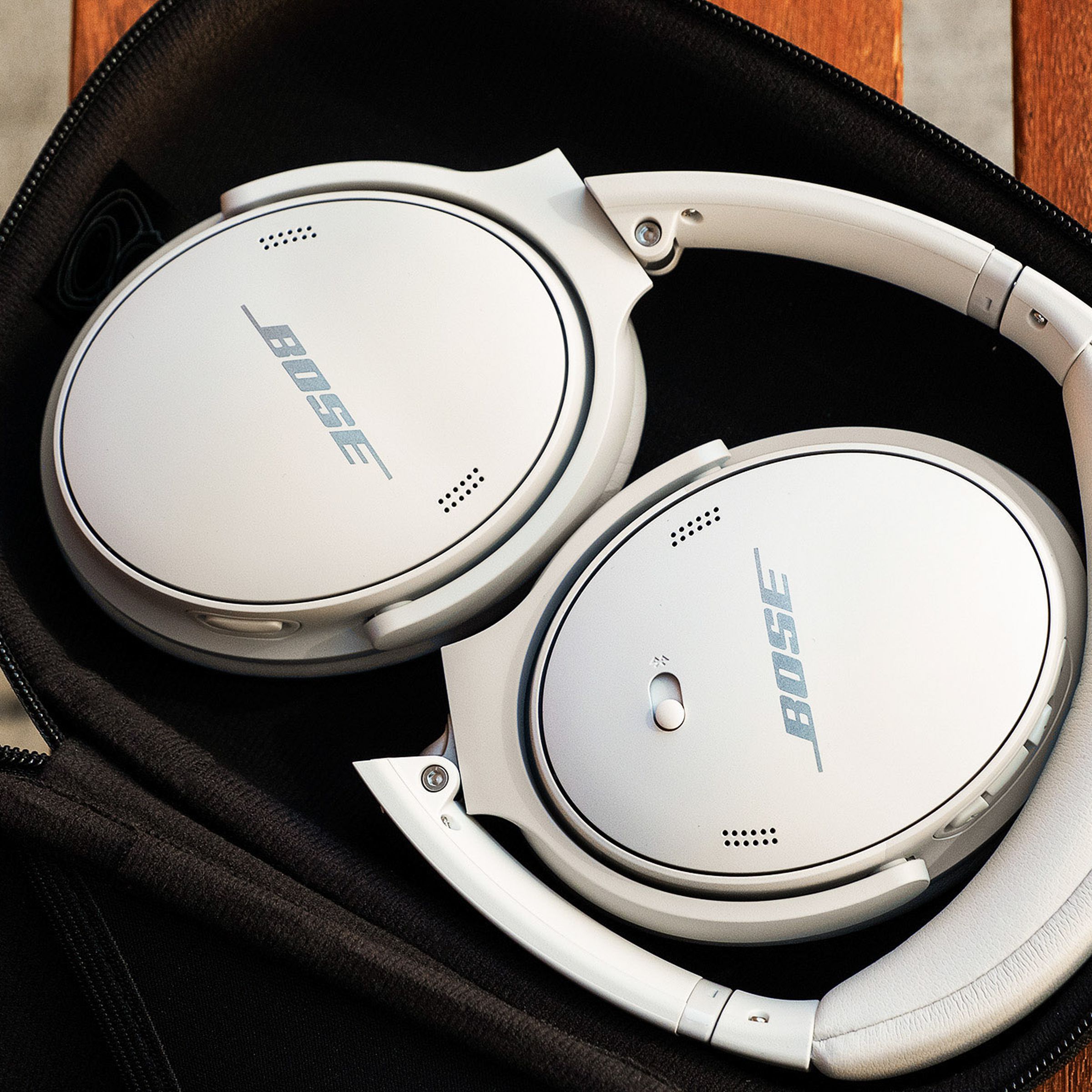 A photo of Bose’s QuietComfort 45 headphones.
