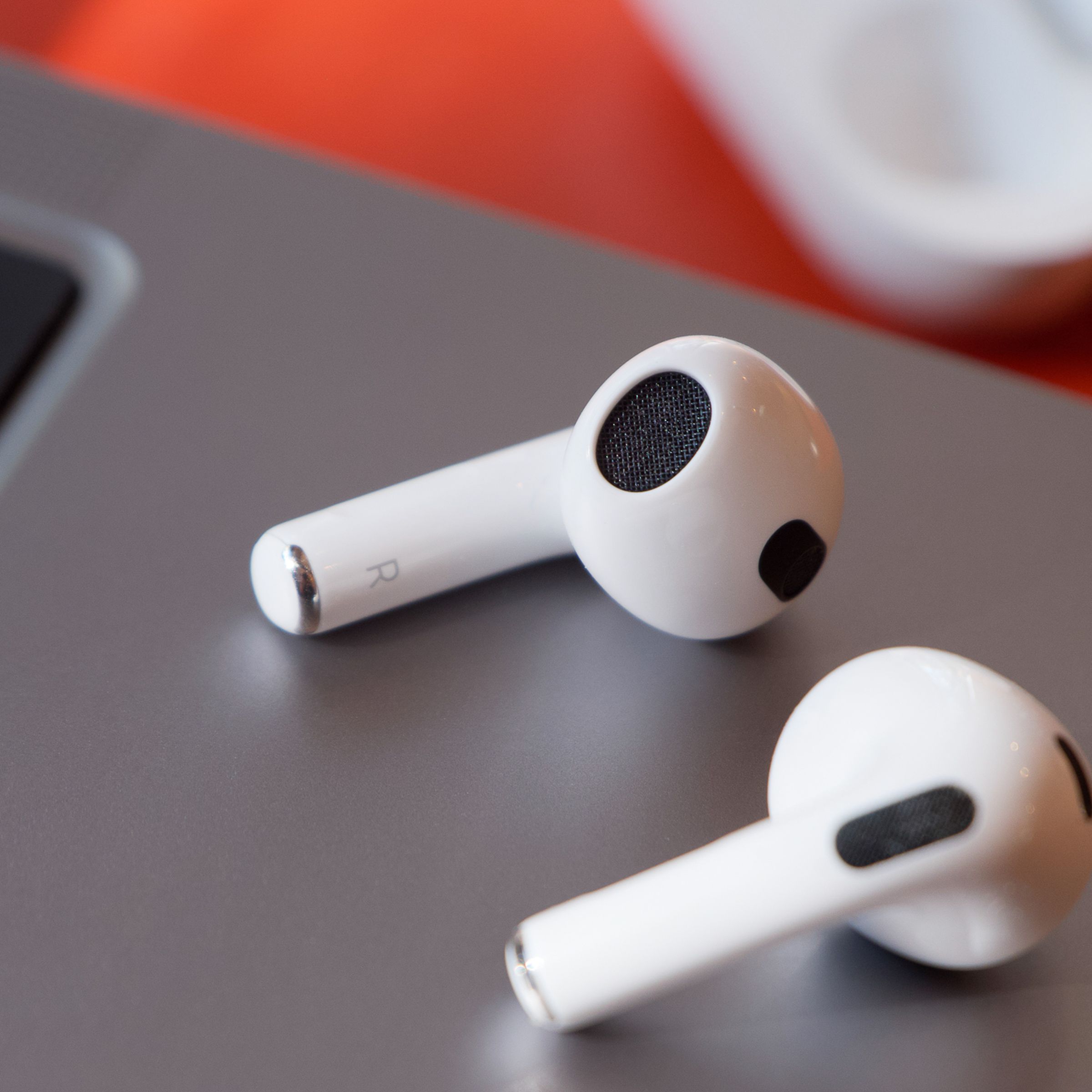 A photo showing the third-gen AirPods