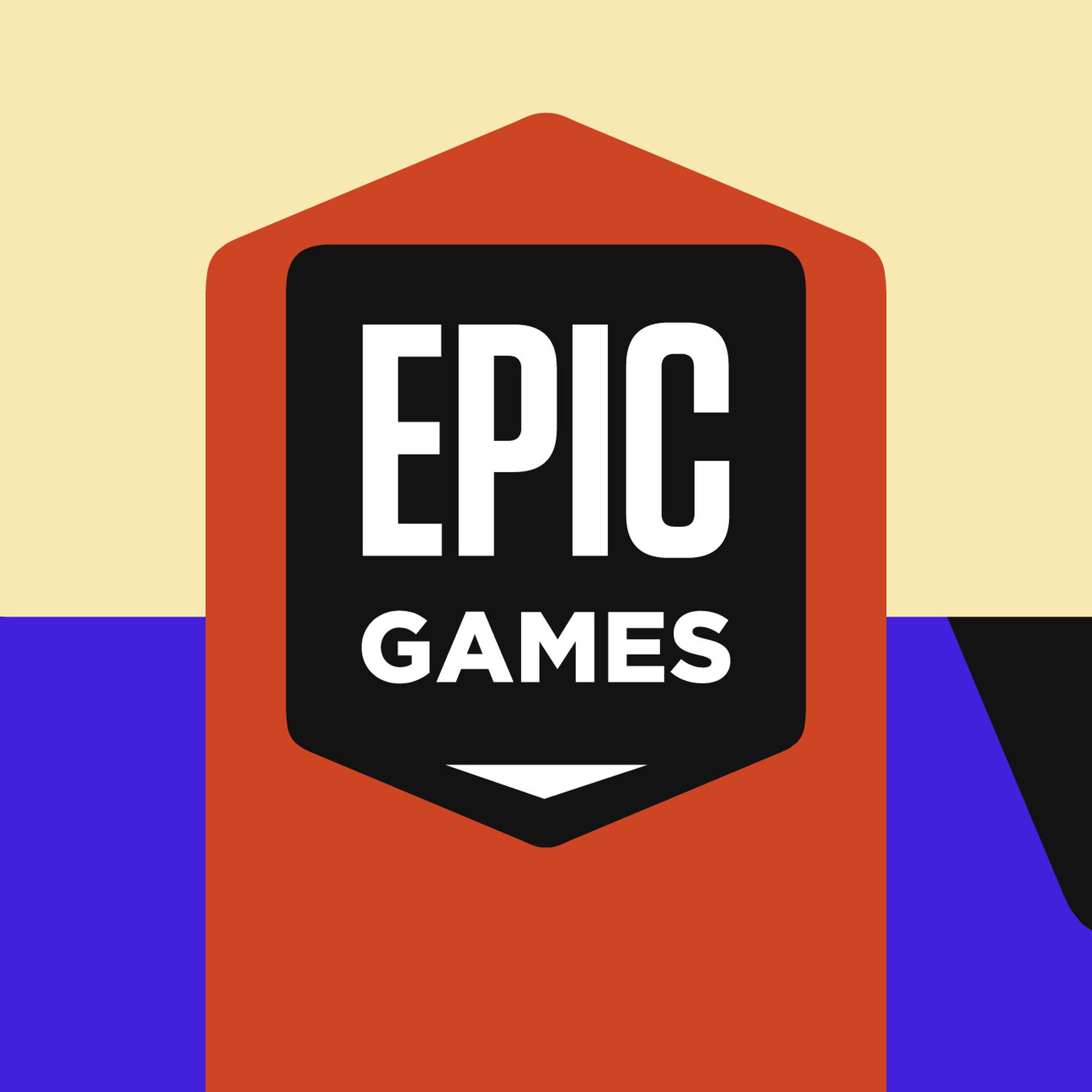 An illustration of Epic Games’ logo.