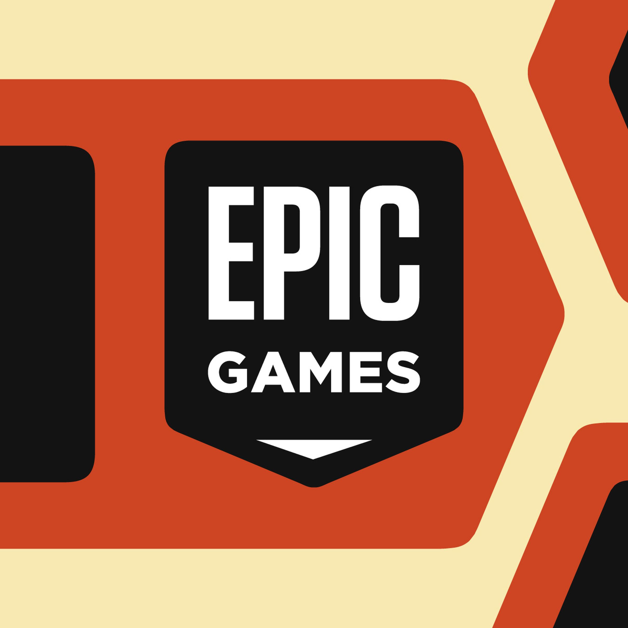 An illustration of the Epic Games logo.