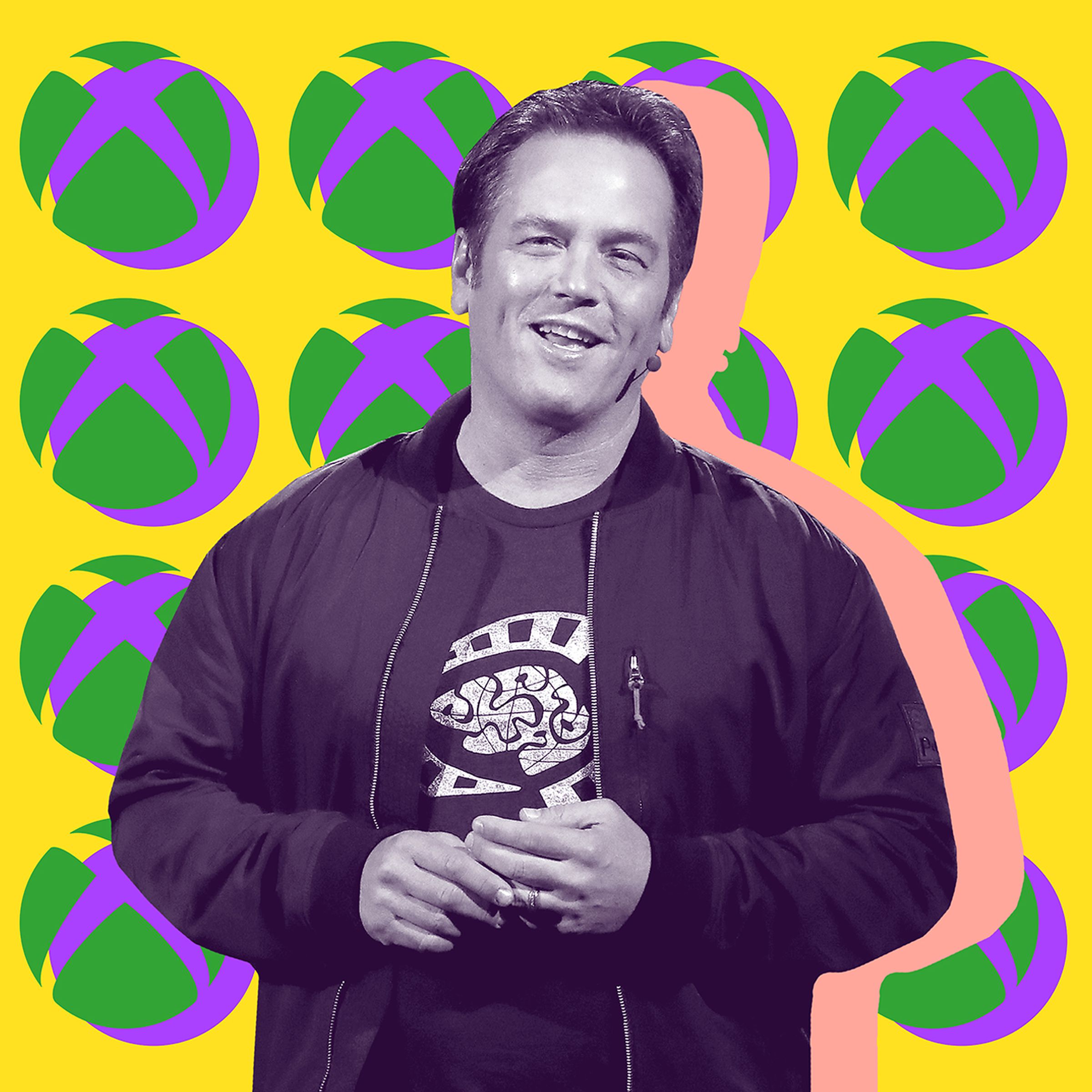 Illustration of Phil Spencer