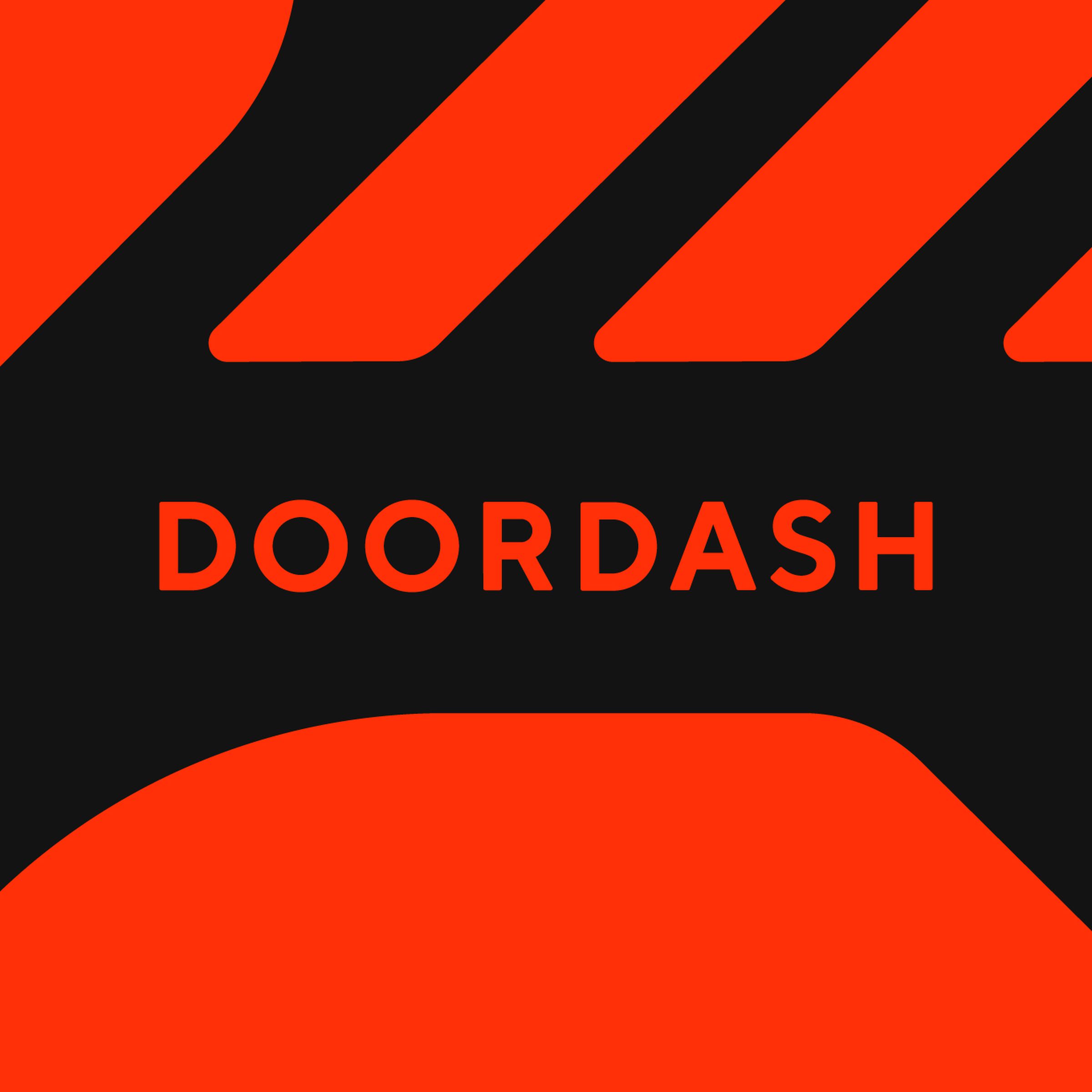 An image showing the DoorDash logo