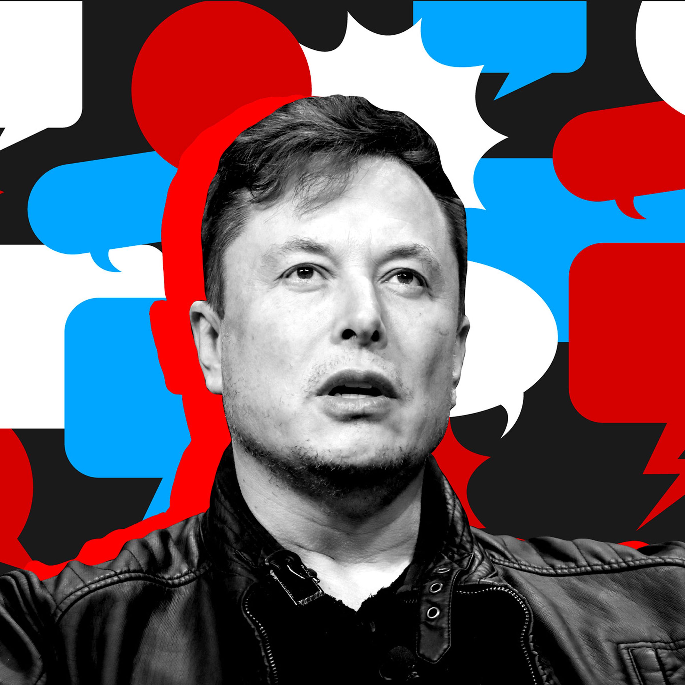 Elon Musk illustration