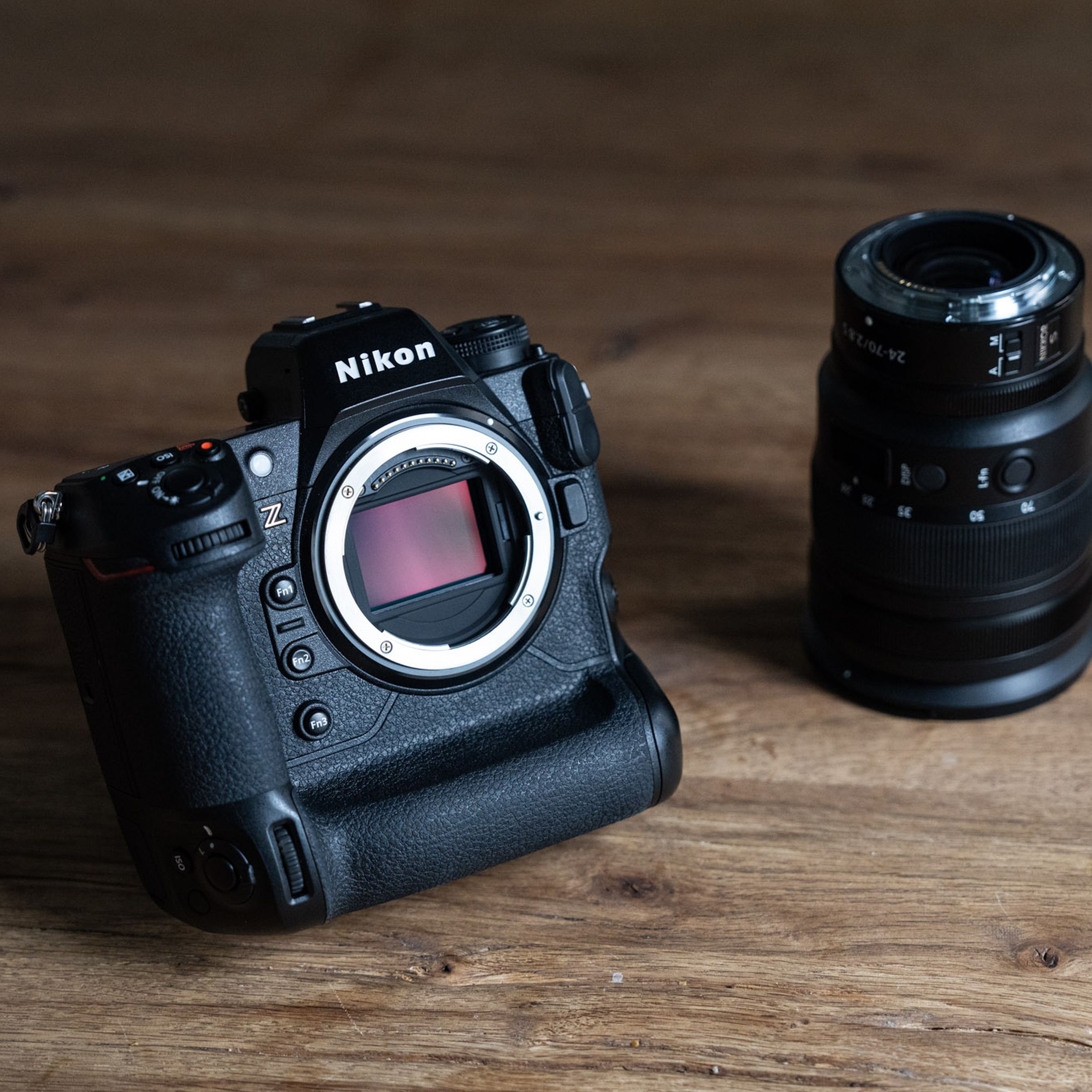 The Nikon Z9 has a new full-frame 45.7MP stacked CMOS sensor.