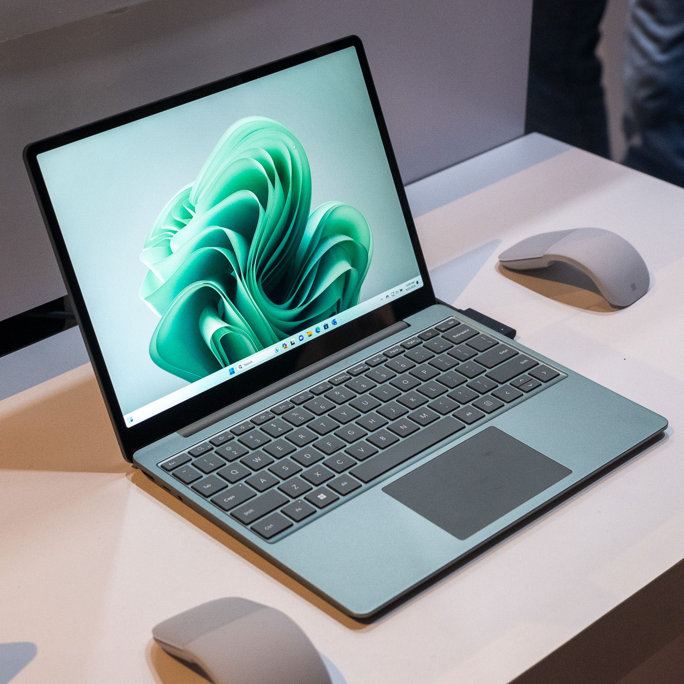A photo of Microsoft’s Surface Laptop Go 3.