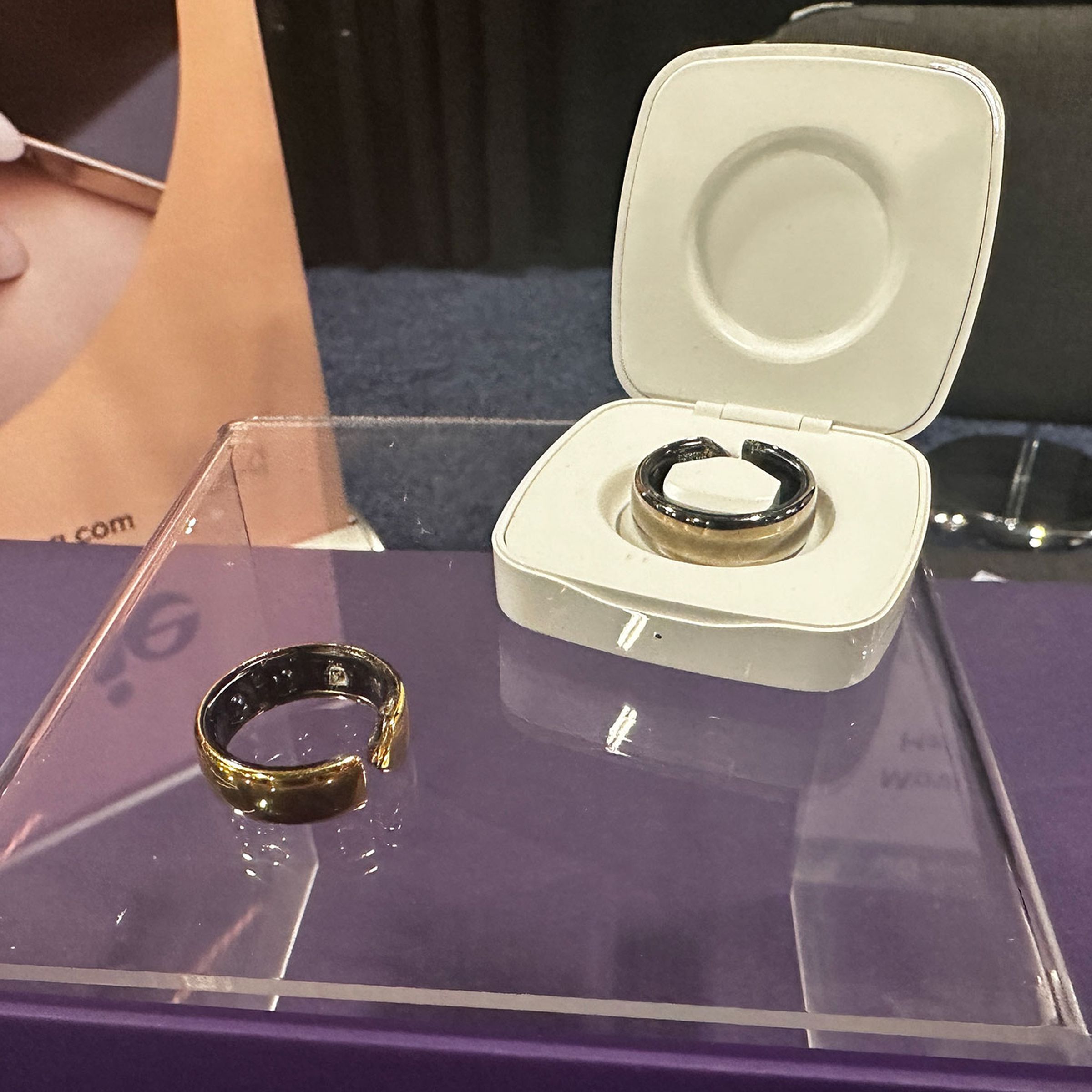 Movano’s Evie Ring and Charging case at CES Unveiled