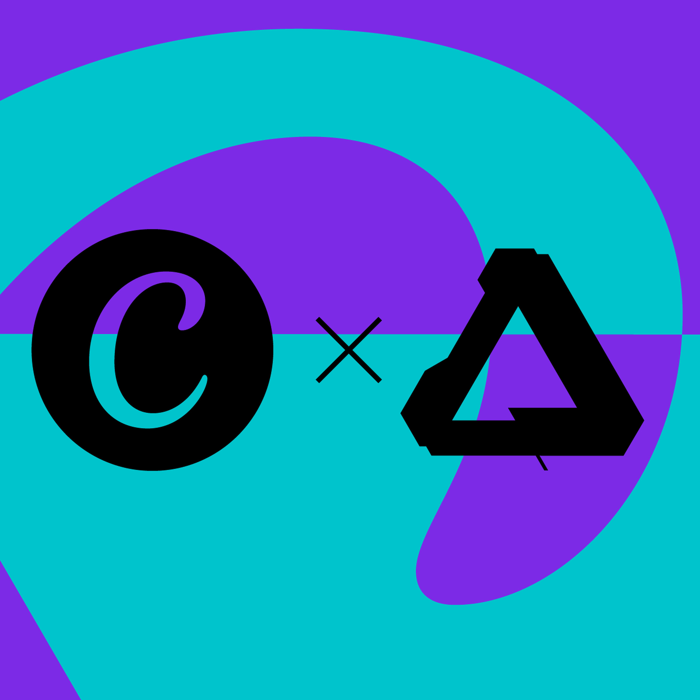 Illustration of the Canva and Affinity logos next to each other.