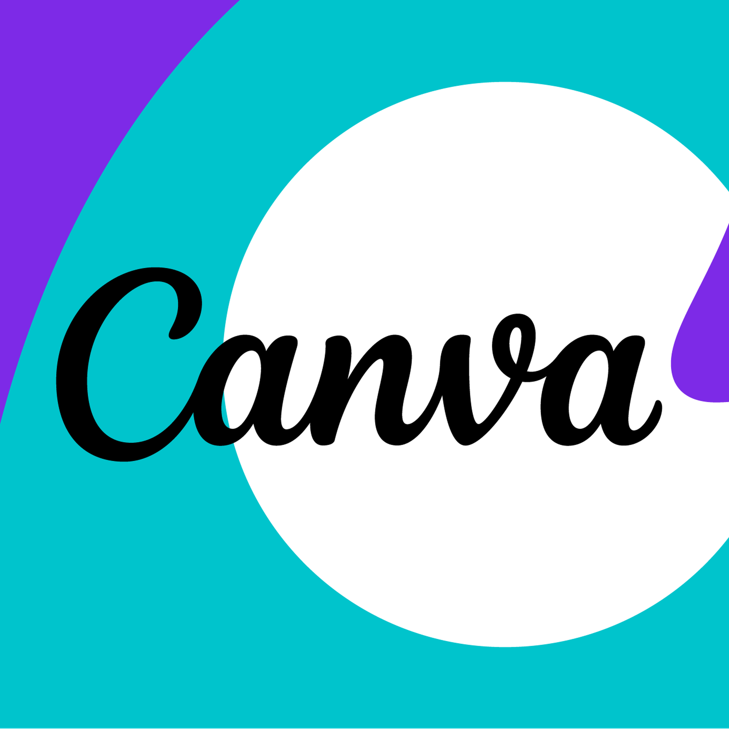 Illustration of the Canva logo.