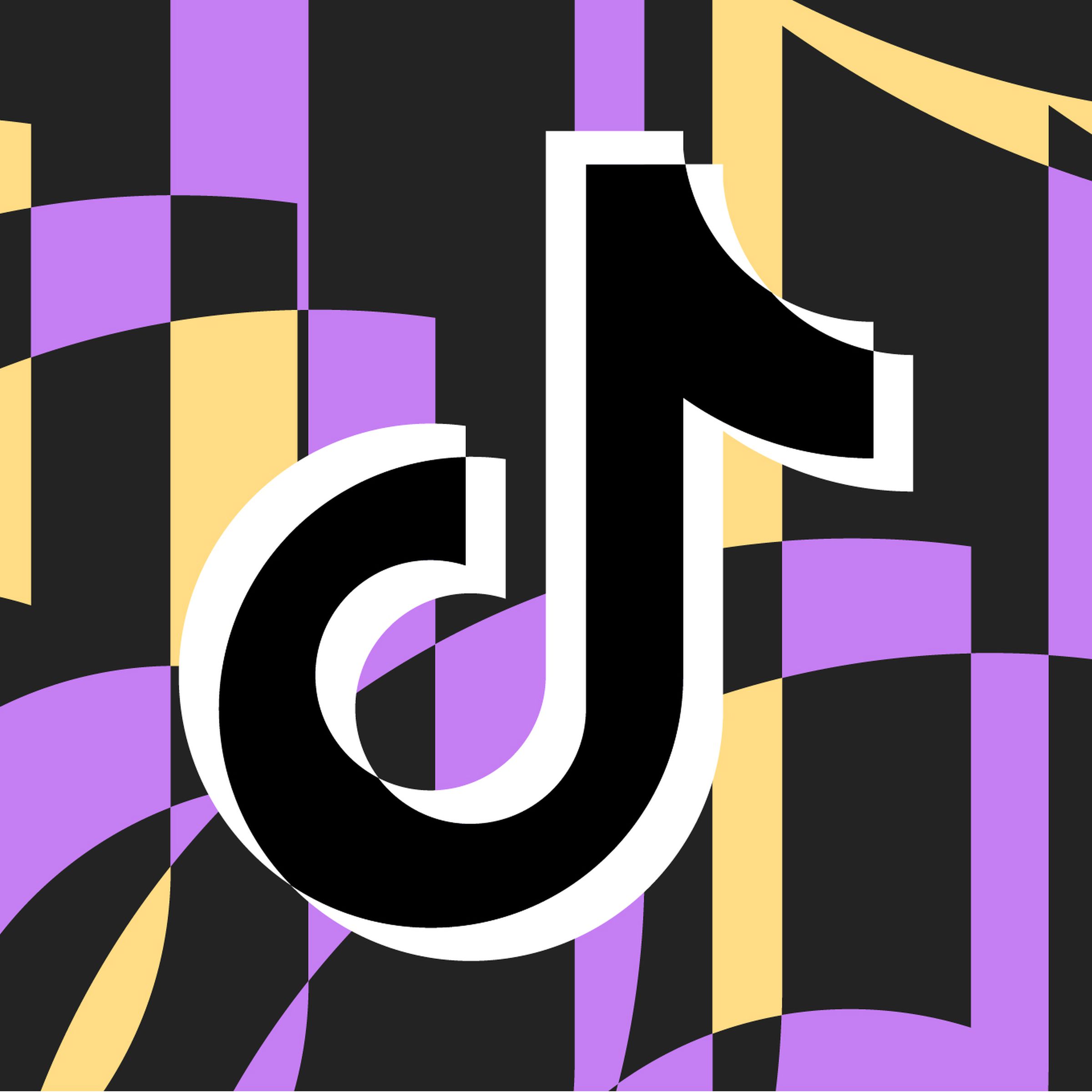 Vector art of the TikTok logo.