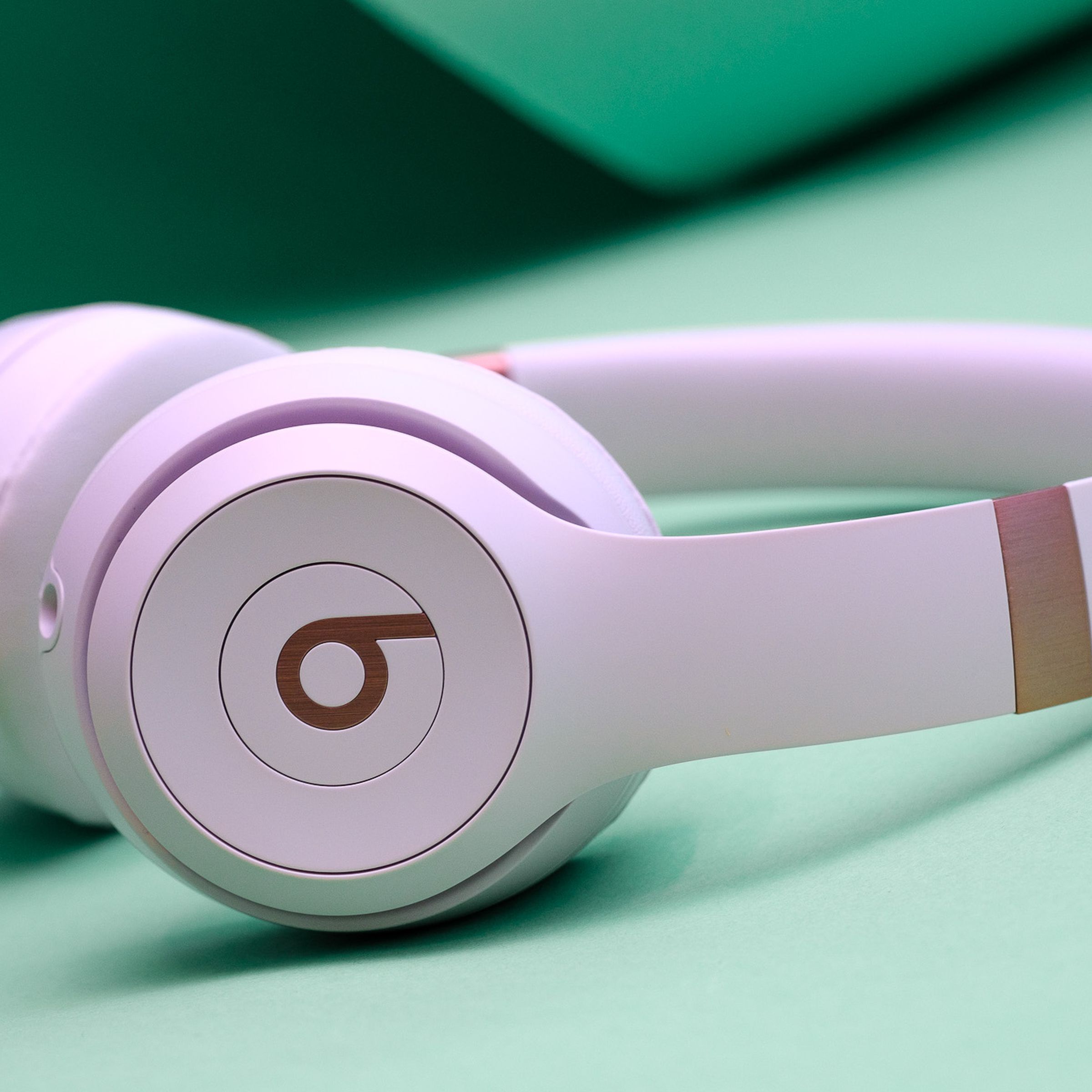 A photo of the Beats Solo 4 wireless headphones.