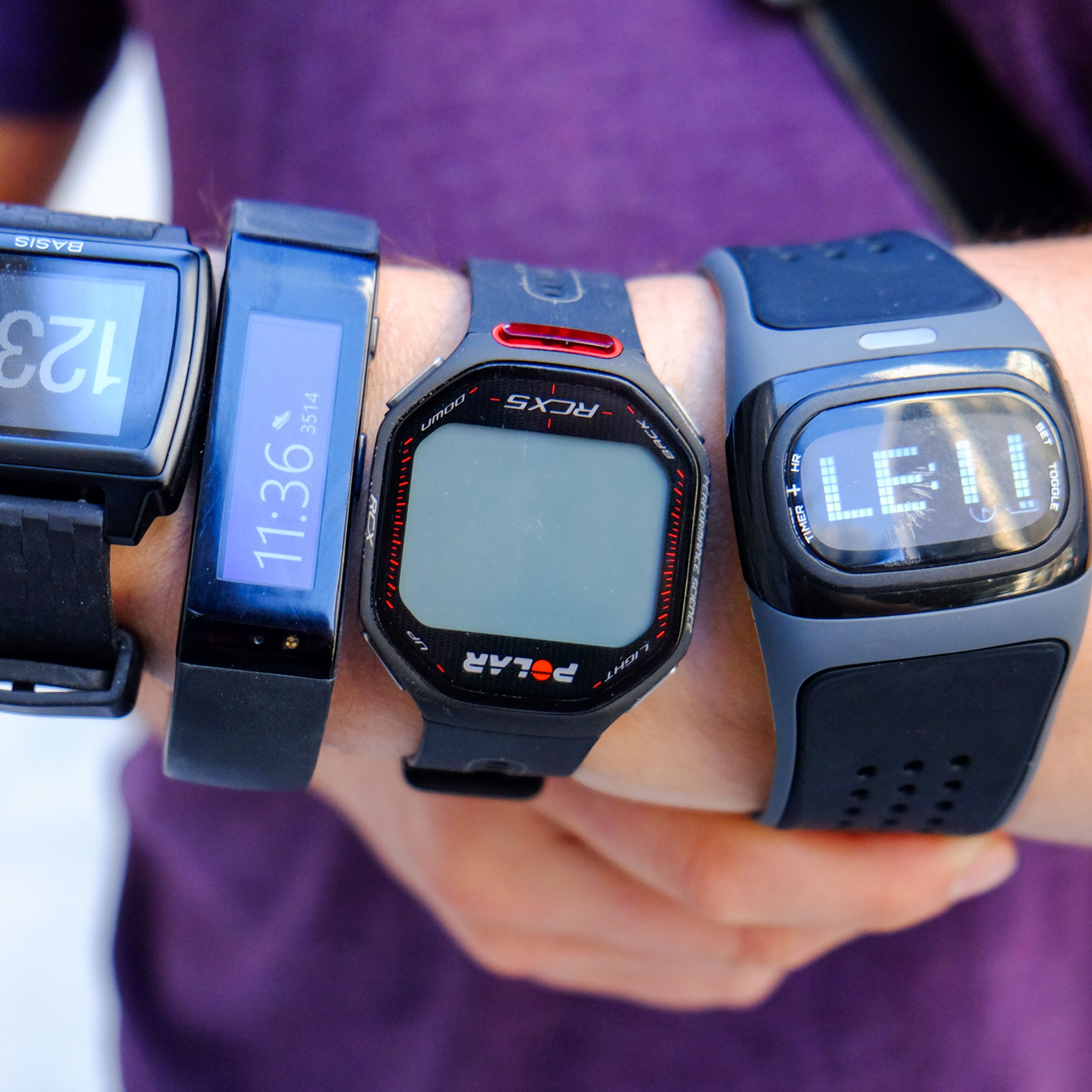 Fitness trackers for workouts