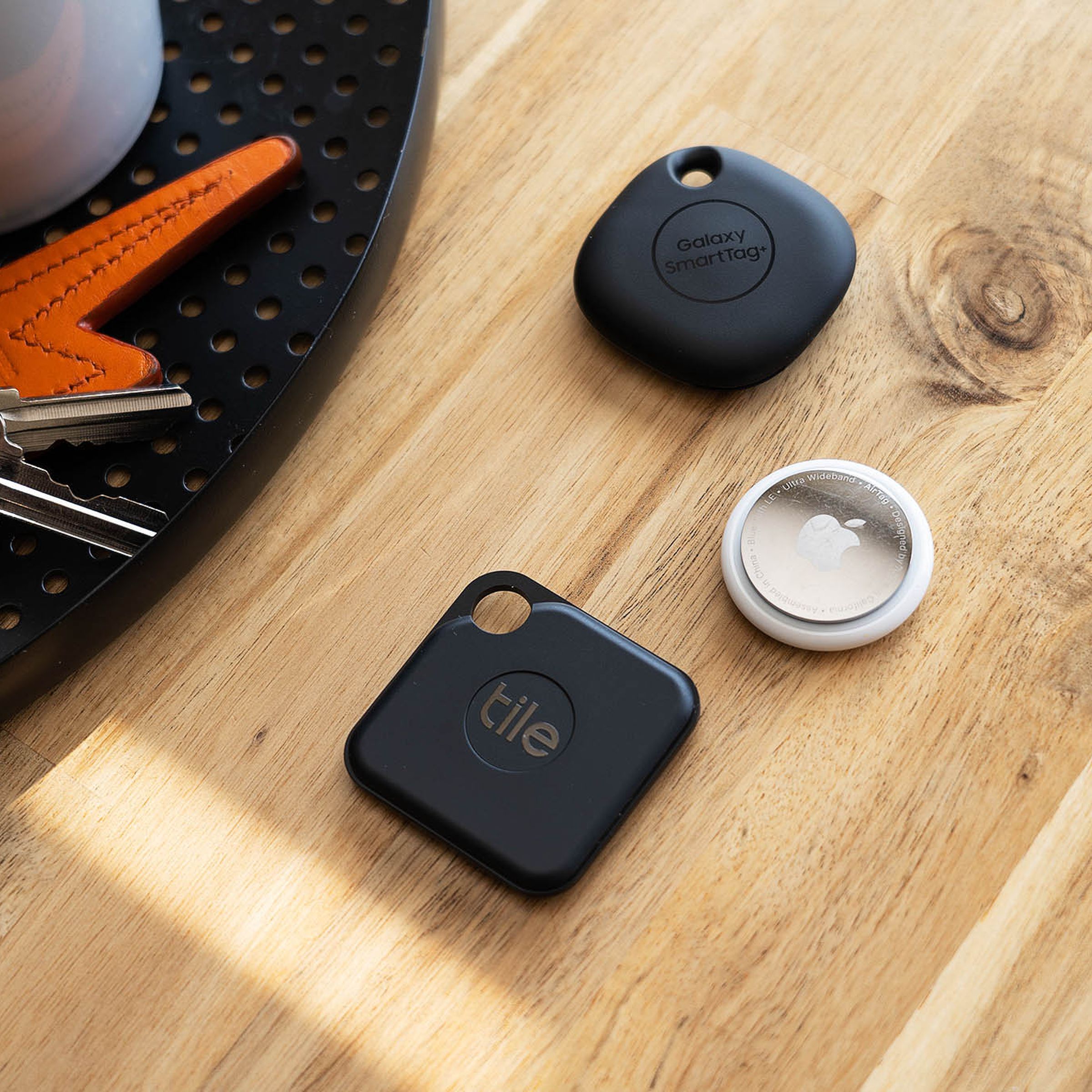 Apple, Tile, and Samsung all offer smart Bluetooth trackers.