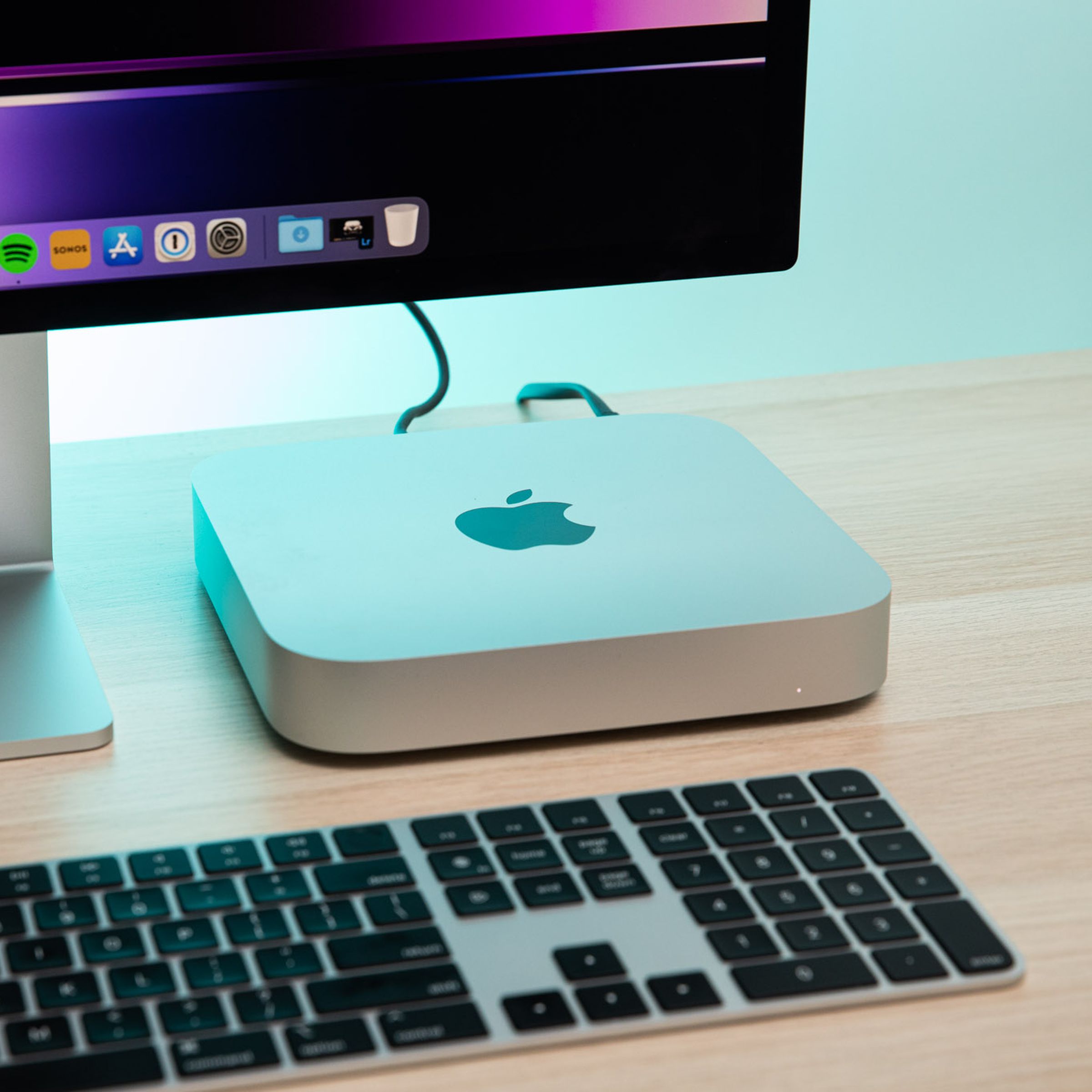 A photo of Apple’s 2023 Mac Mini.
