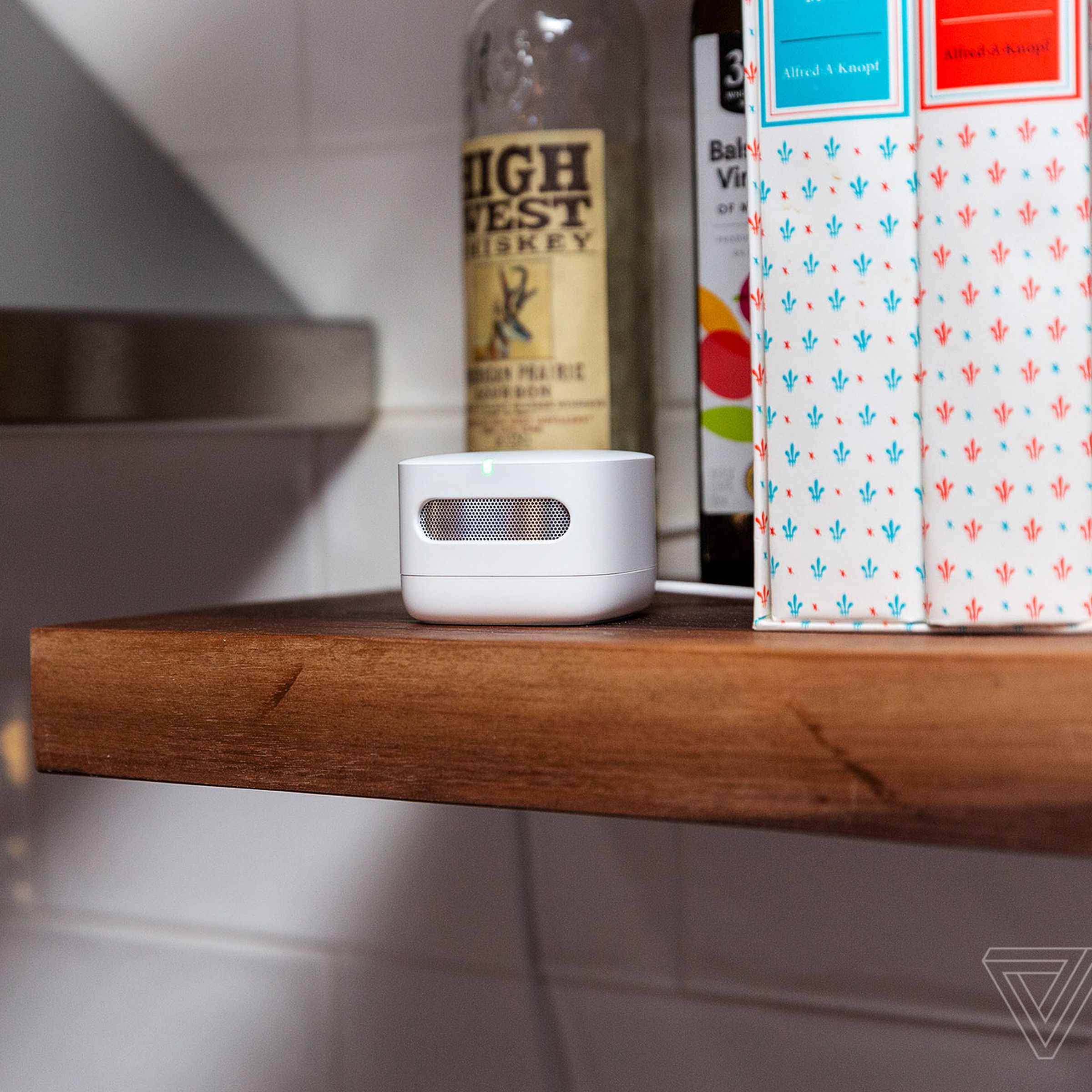 The Amazon Smart Air Quality Monitor keeps track of indoor air quality.