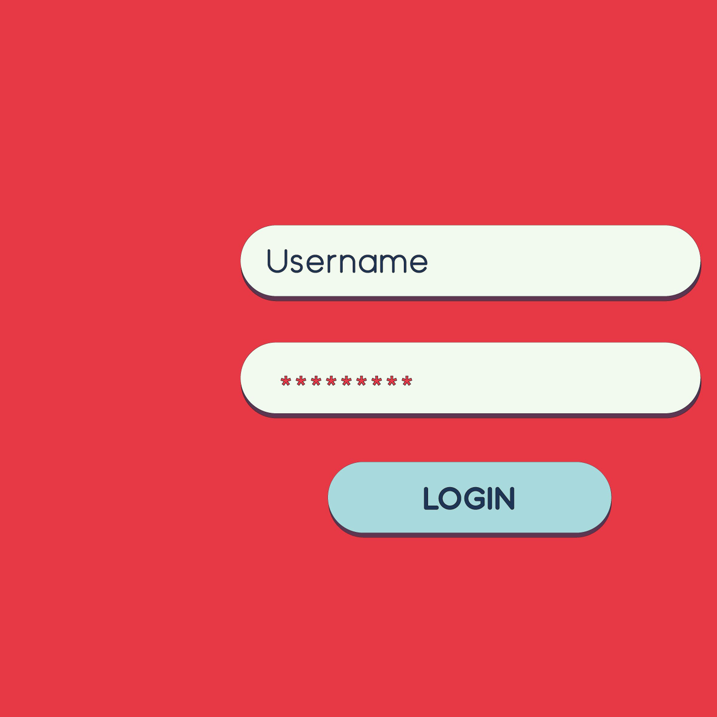 An image of a login prompt, one I don’t want to fill out