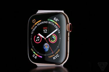 Apple Watch Series 4 includes a bigger display and a built-in EKG ...