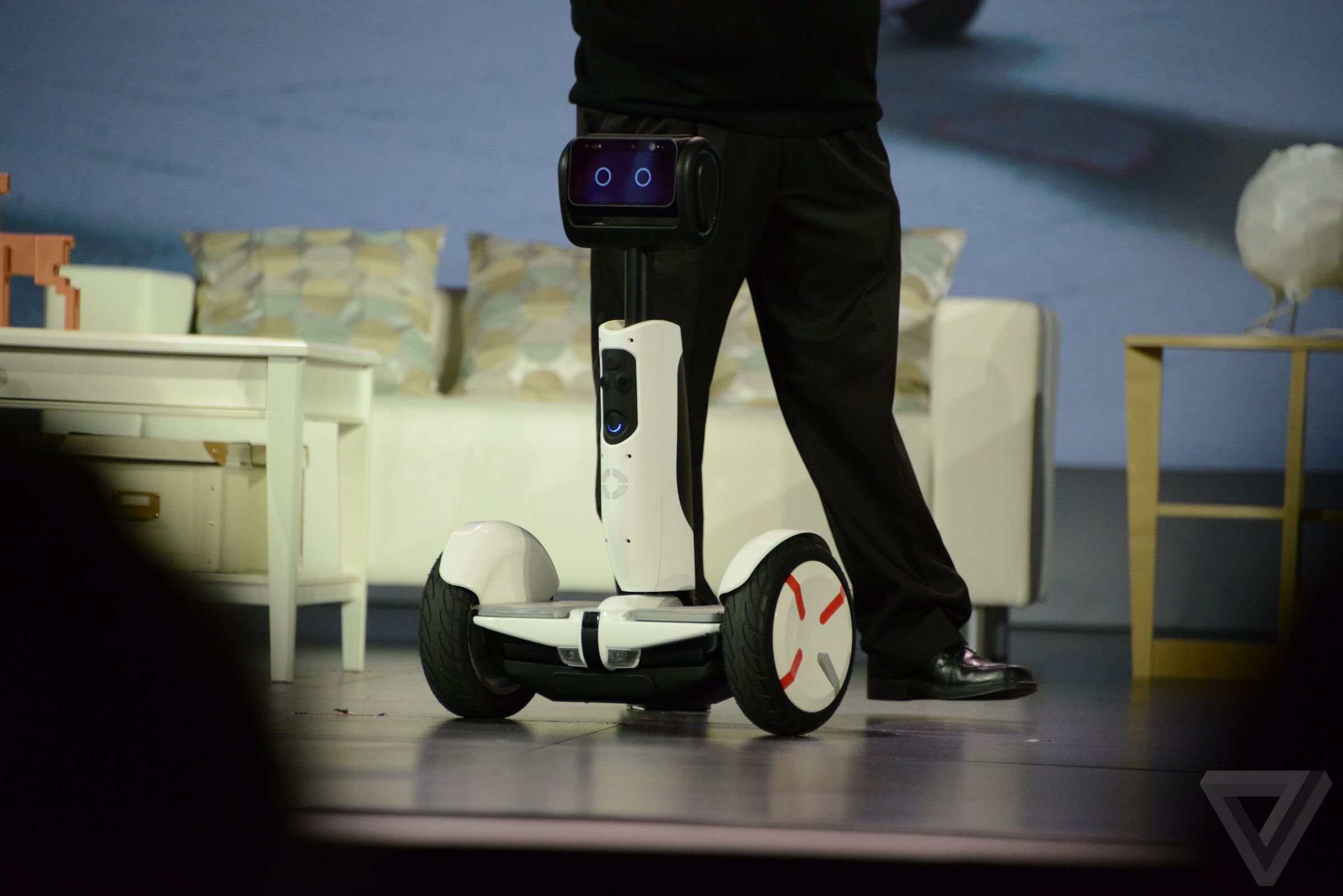 Intel's Segway robot hoverboard photos