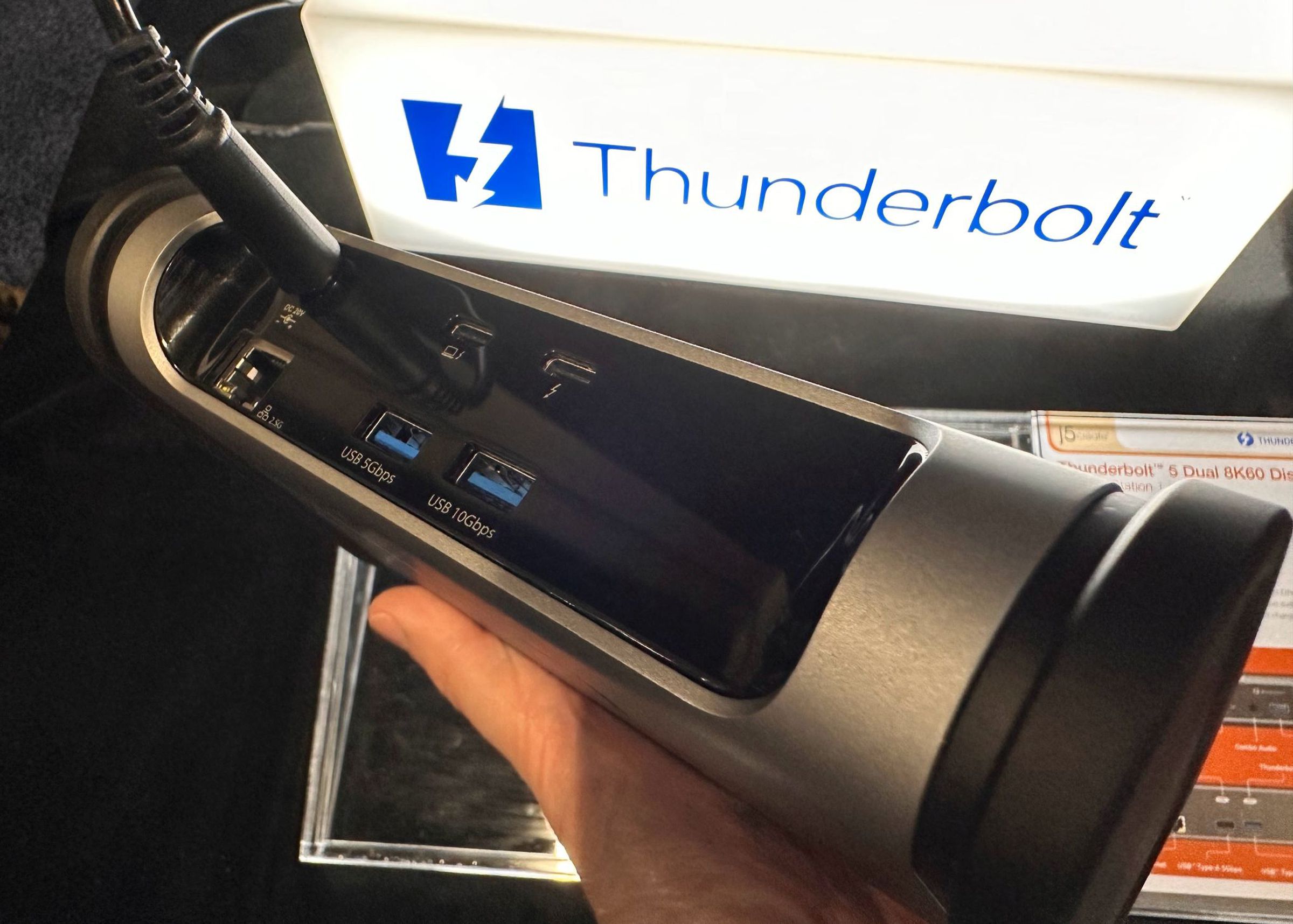 <em>J5Create’s Thunderbolt 5 Dual 8K60 Display. </em>