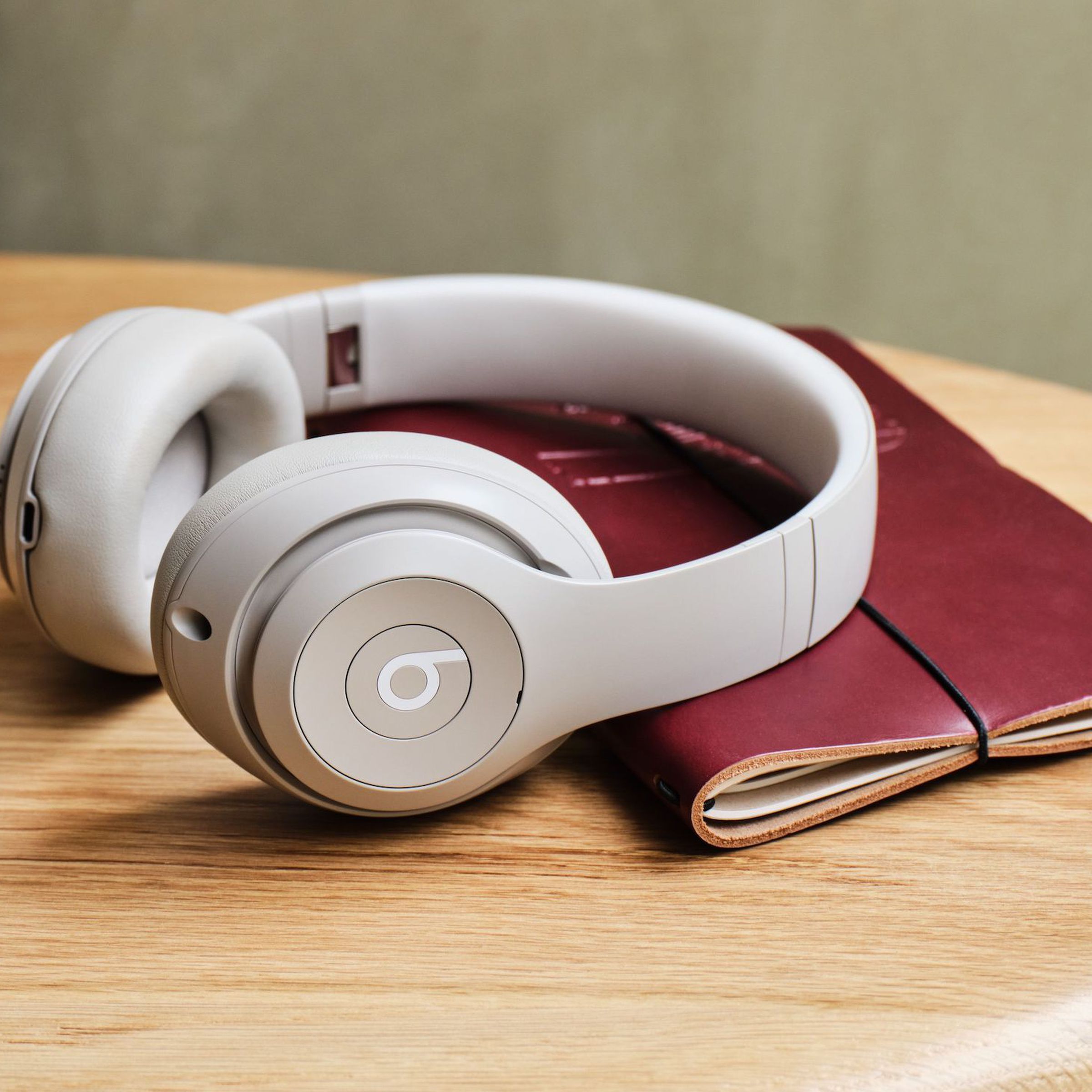 A marketing photo of the Beats Studio Pro headphones.