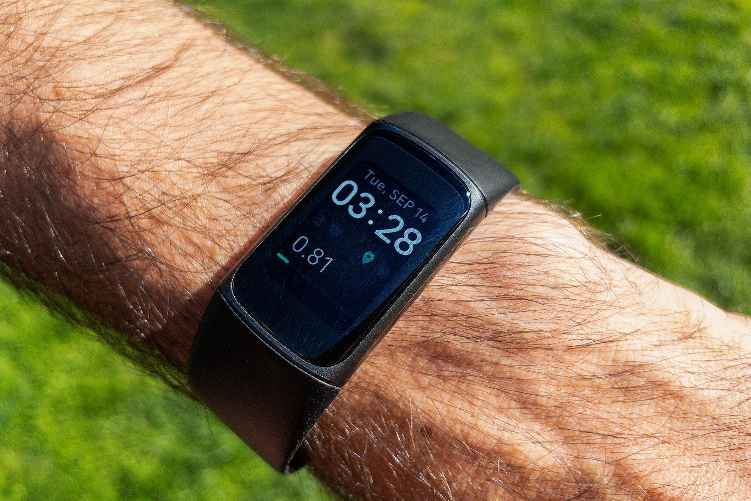 The Fitbit Charge 5.