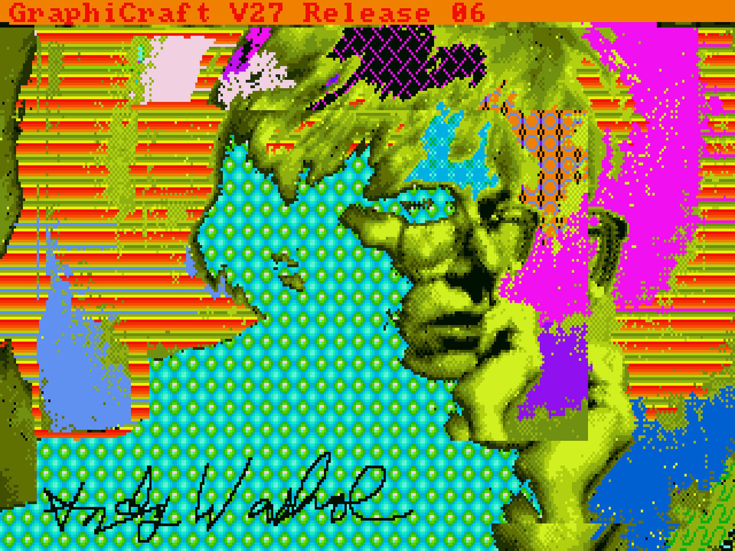 Gallery: Andy Warhol's Amiga art experiments
