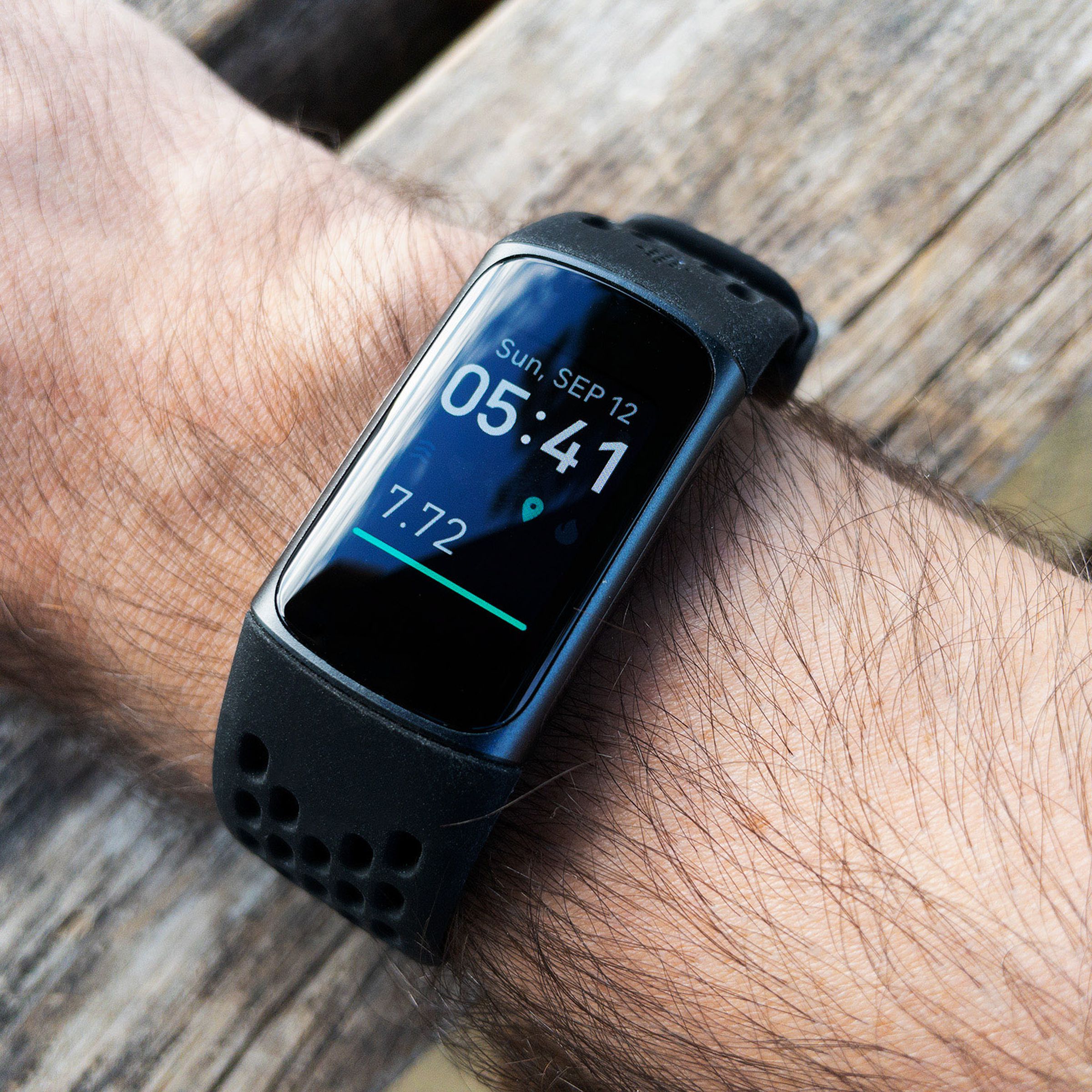The Fitbit Charge 5.