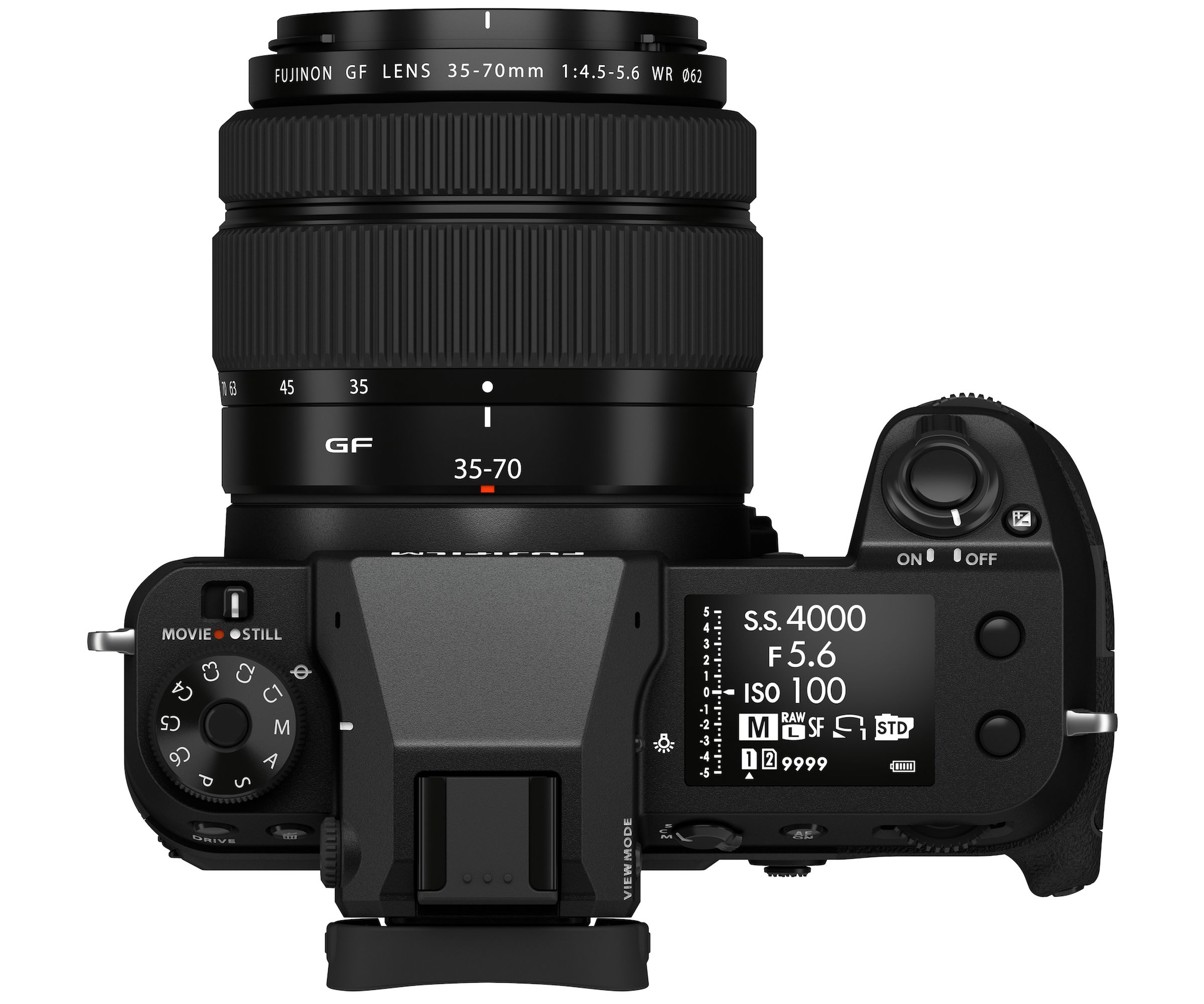 The GFX 50S II body is largely identical to the GFX 100S.