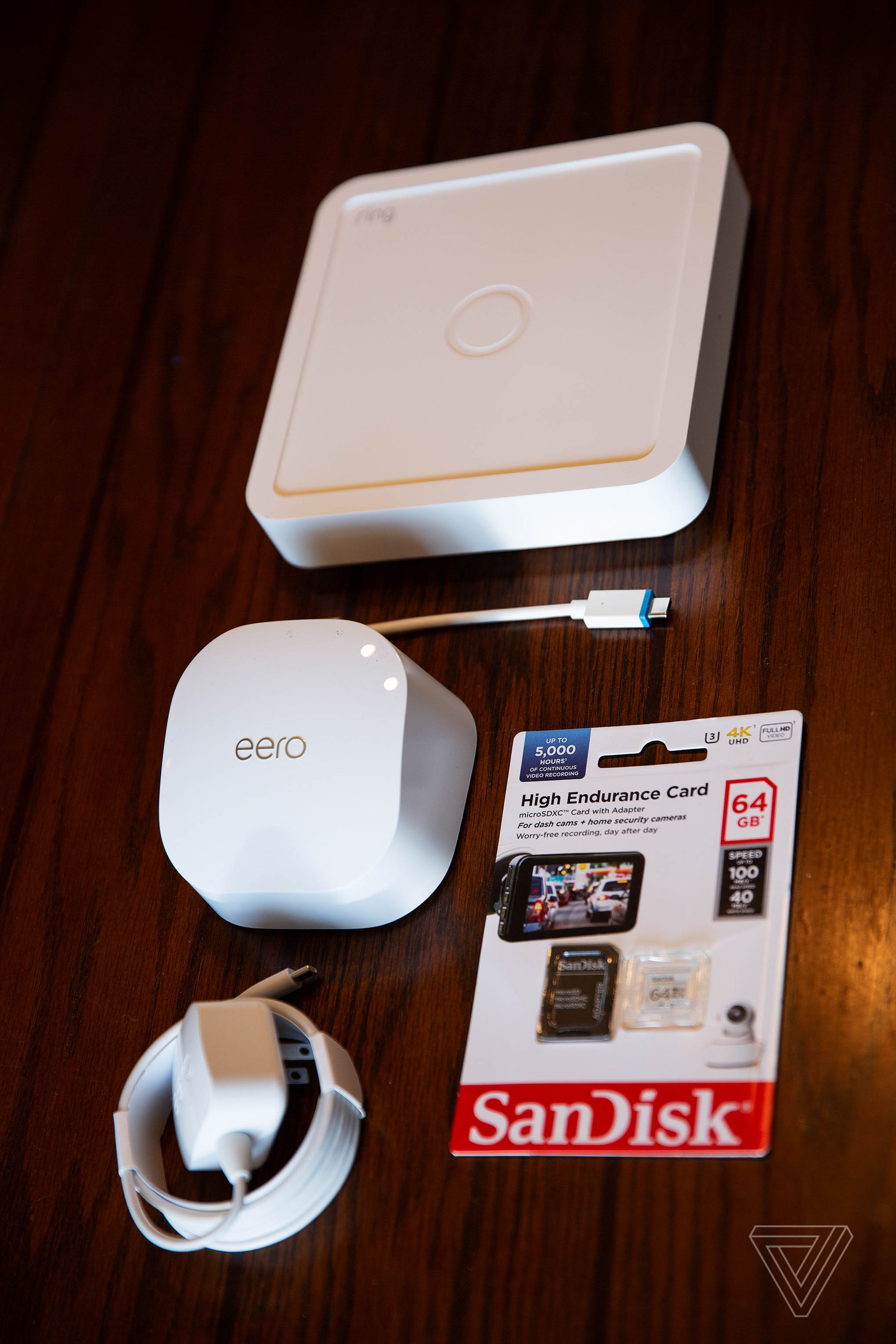 Extras you may need with your Ring Alarm Pro include an additional Eero extender ($89), a Ring Power Pack ($130) and a microSD card.