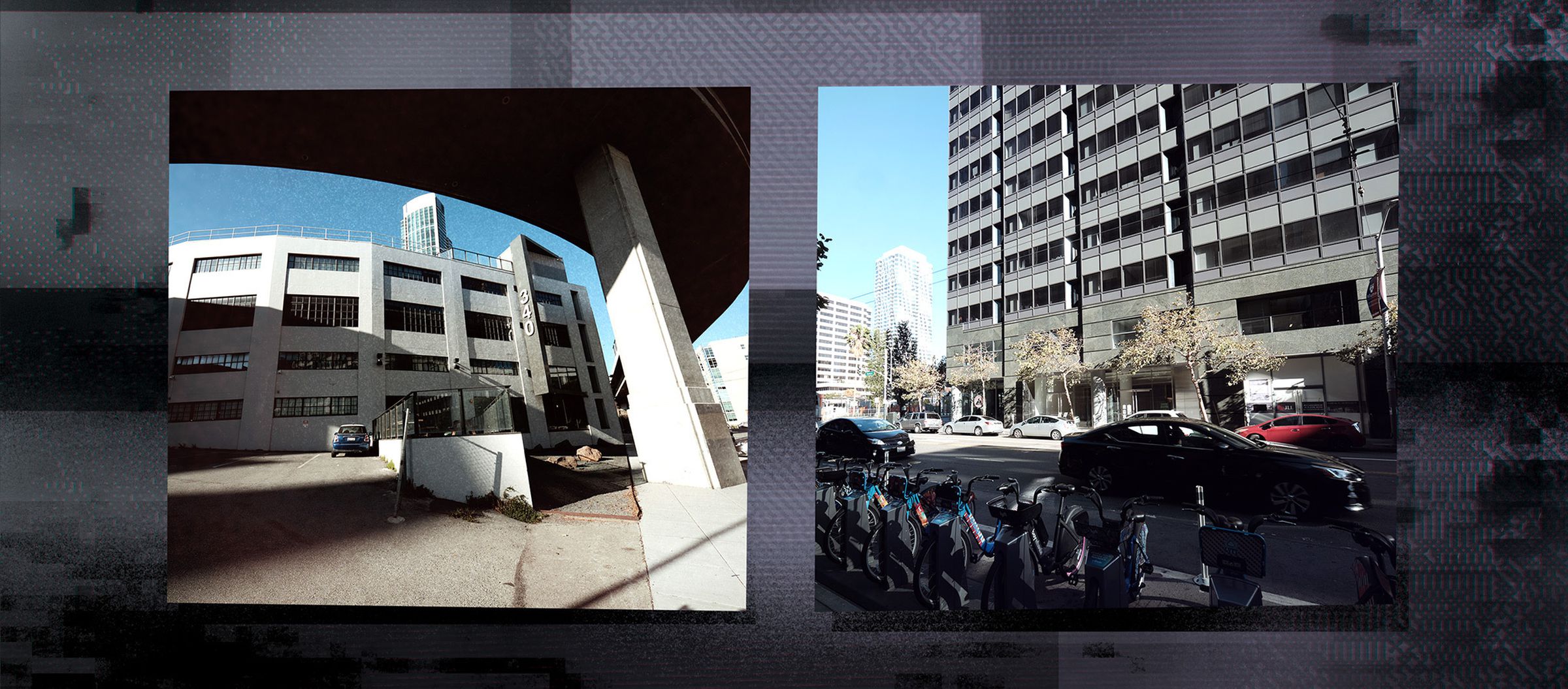 BitTorrent’s old office (left) and BitTorrent’s new office (right). 