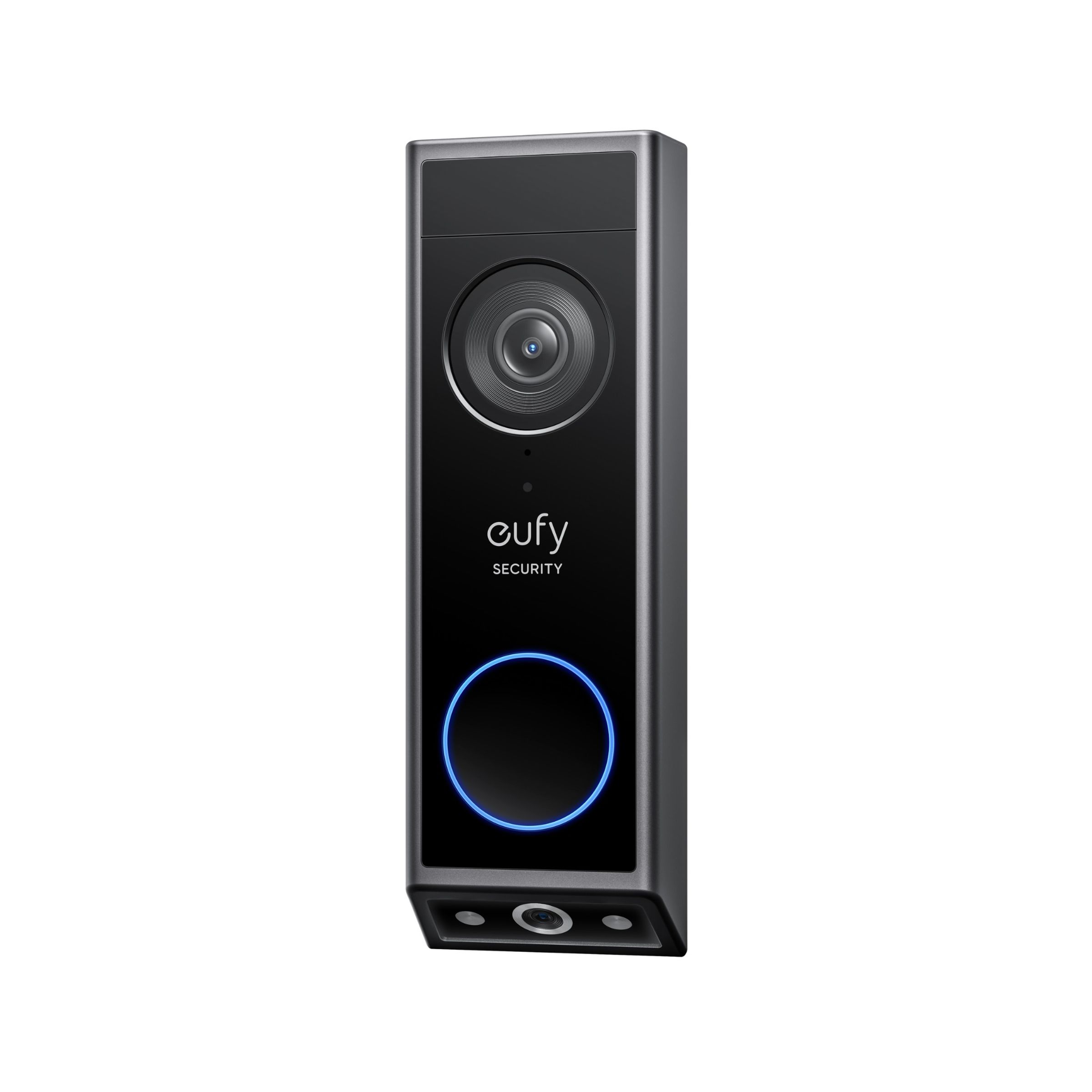 The Video Doorbell E340 looks at the ground so you can see packages / block surprise uppercuts.