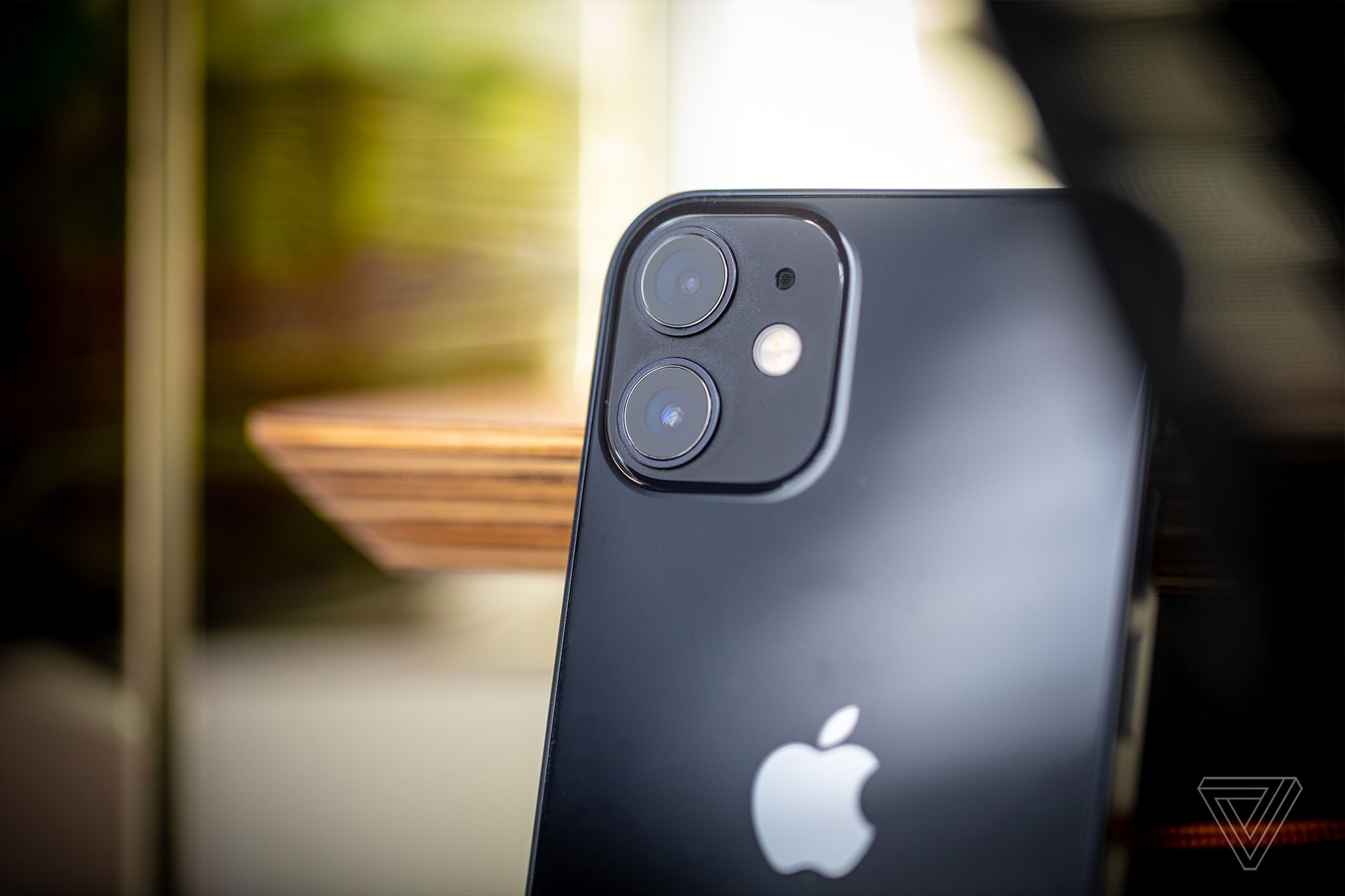 The iPhone 12 mini has a regular wide and an ultrawide camera