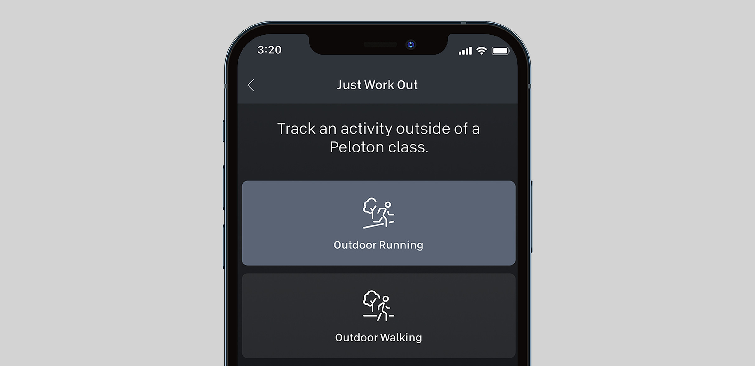 Just Workout gives users less incentive to leave the app to record their other workouts.