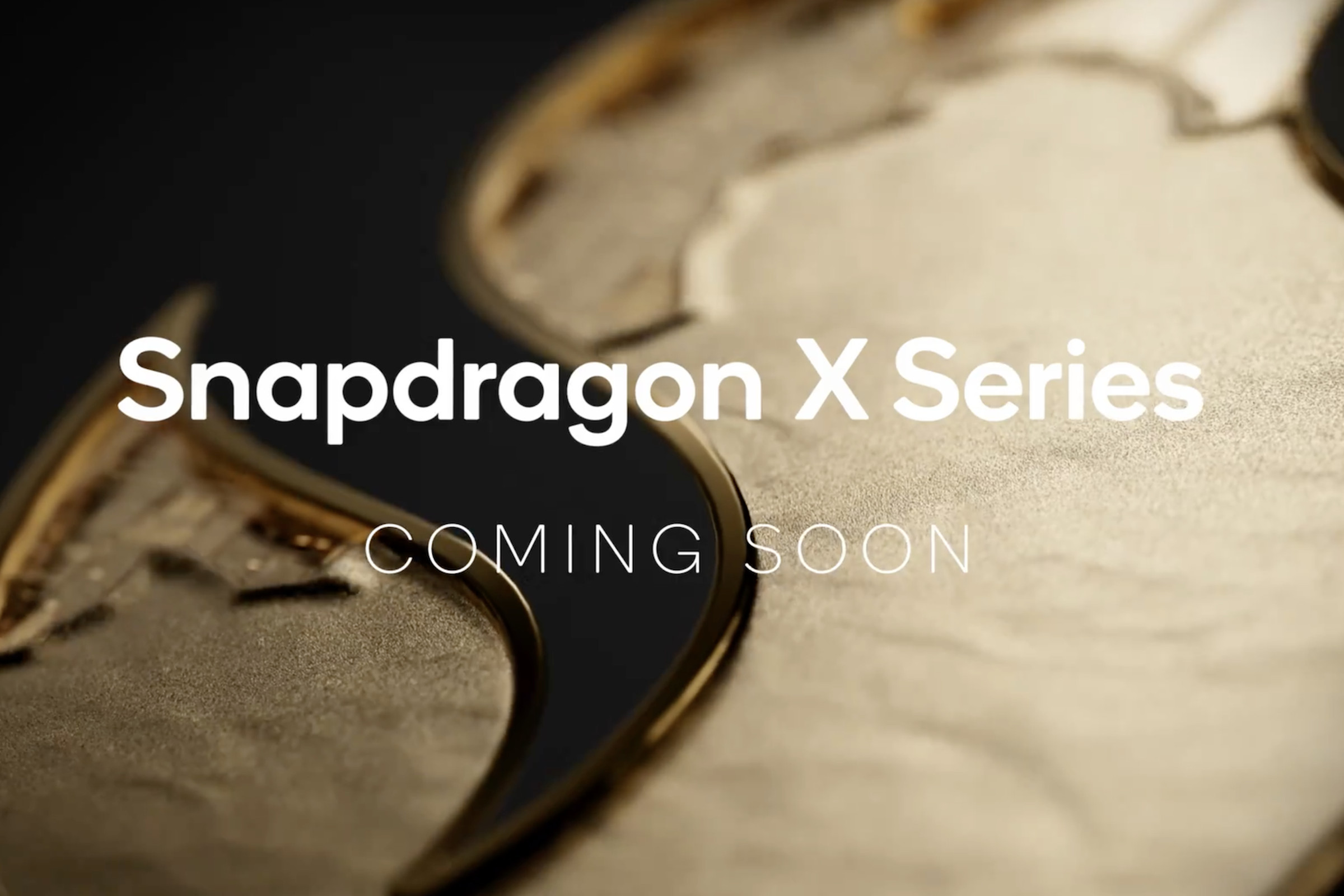 An image of the words “Snapdragon X Series” and “coming soon.”