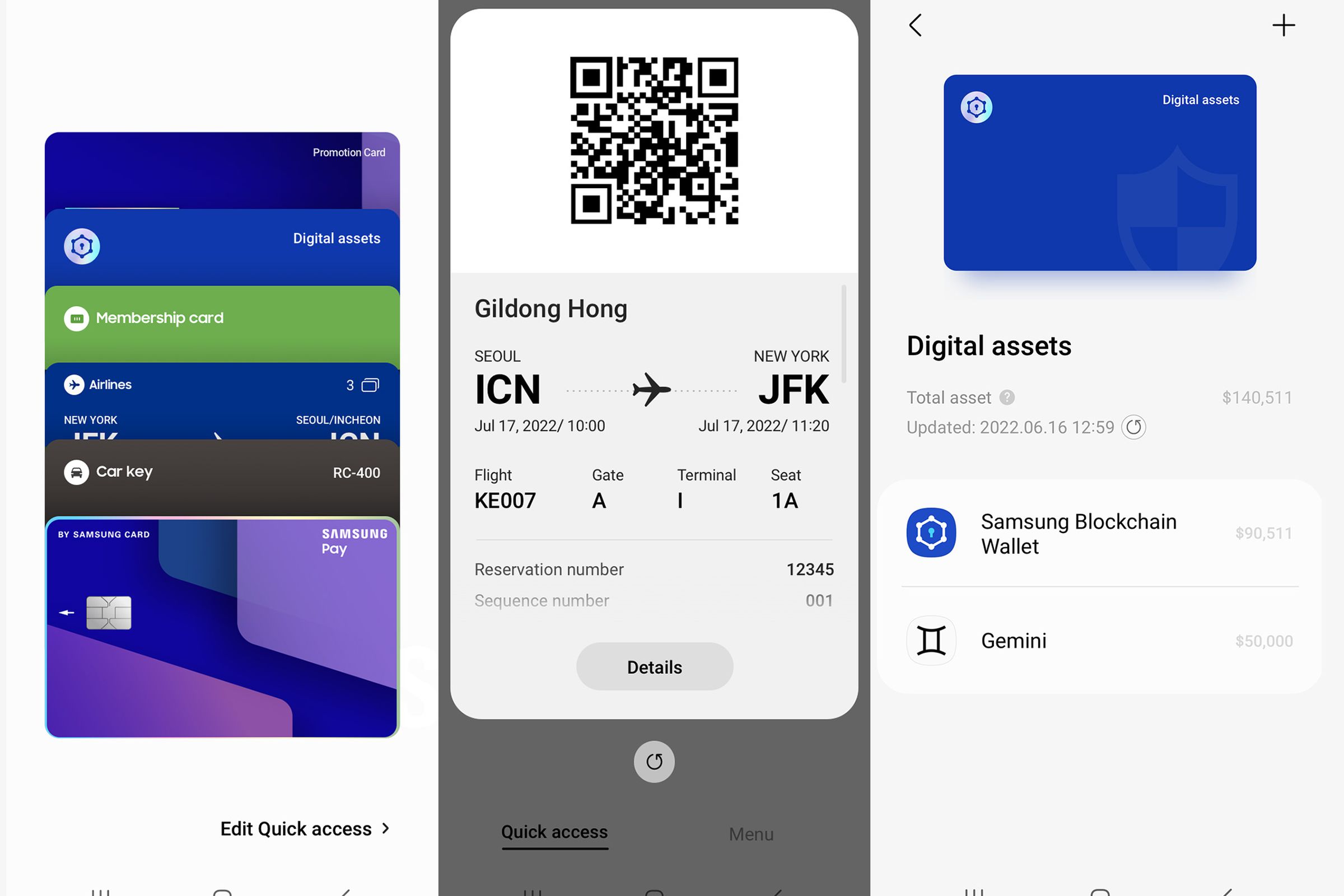 Samsung’s new Wallet will keep payment cards, car keys, and cryptocurrency accounts in one place.