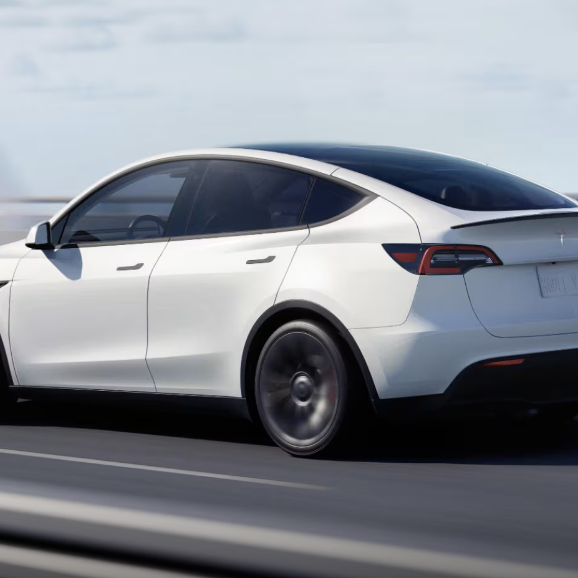 A picture of a Tesla Model Y.