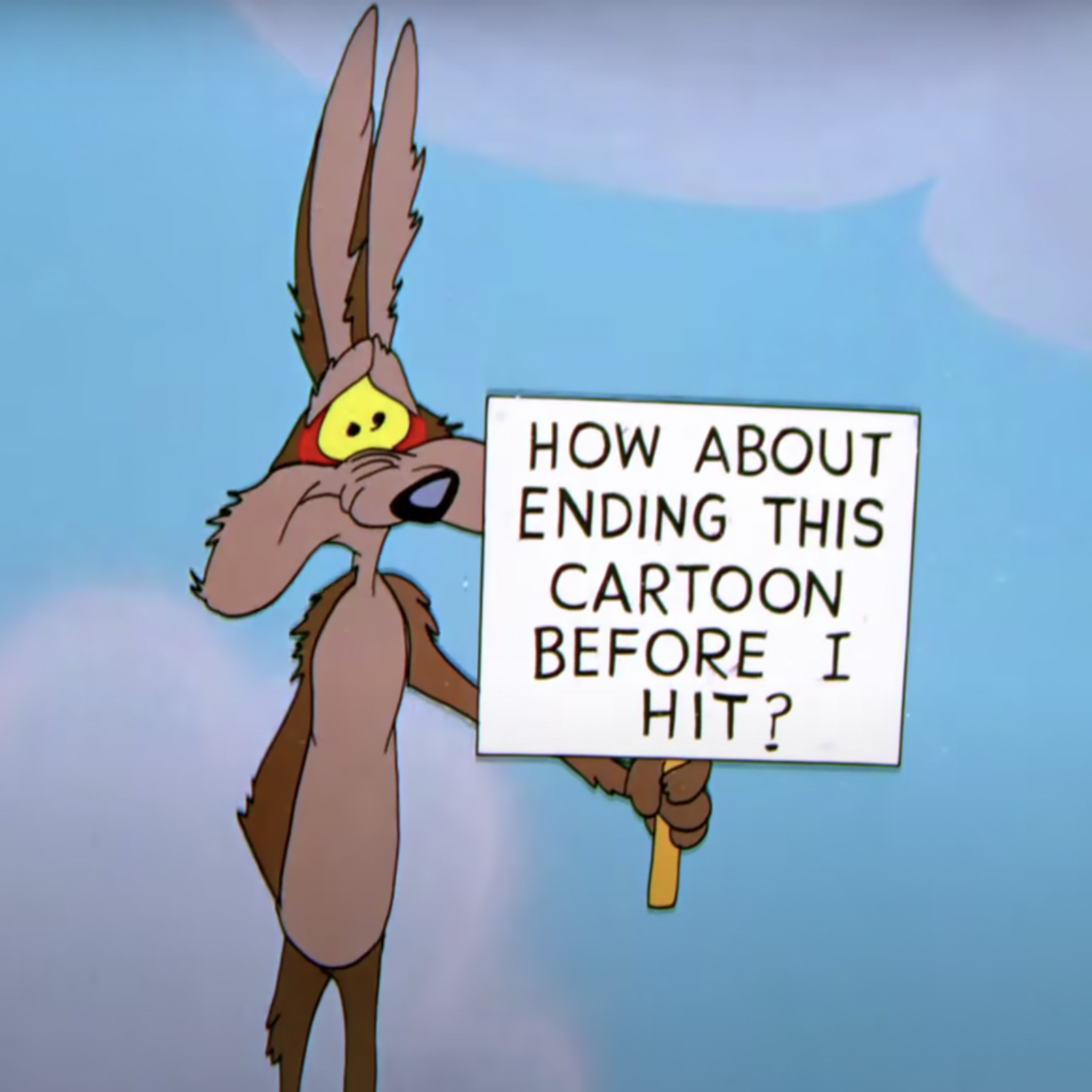 An image showing Wile E. Coyote