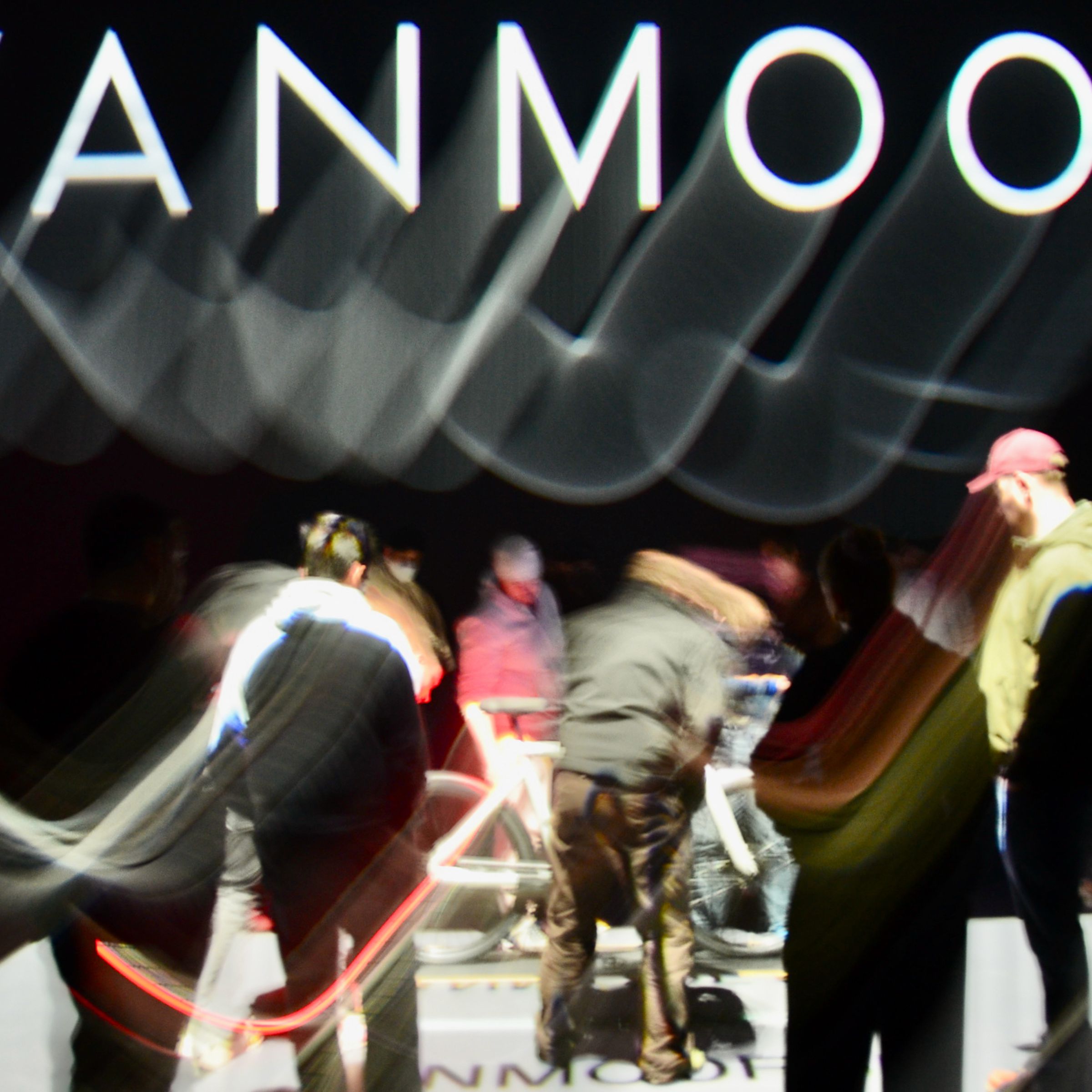 People swarm around the S5 at its reveal in March 2022. VanMoof’s future is less clear.