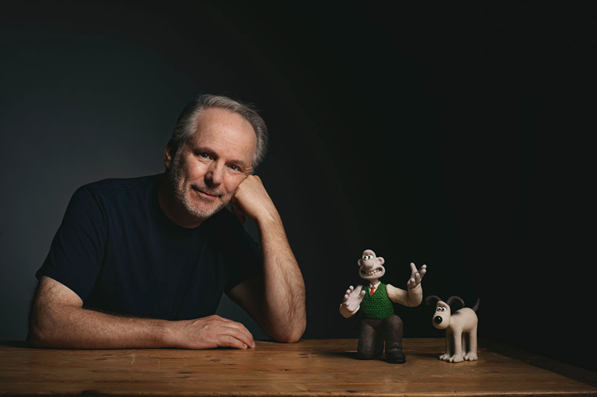 Nick park, creator and director of Wallace & Gromit.