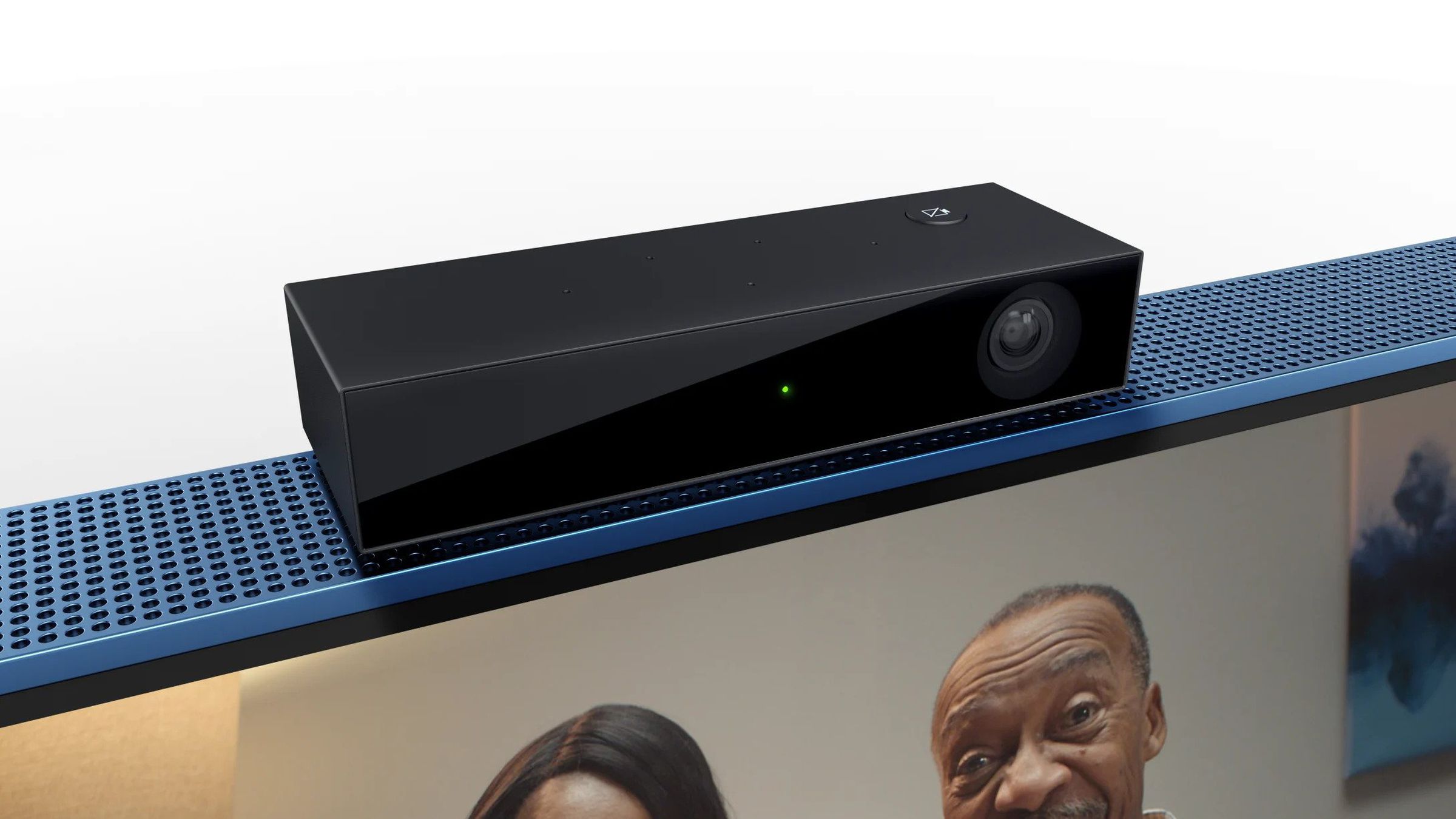 The Sky Glass 4K webcam looks like a Kinect.